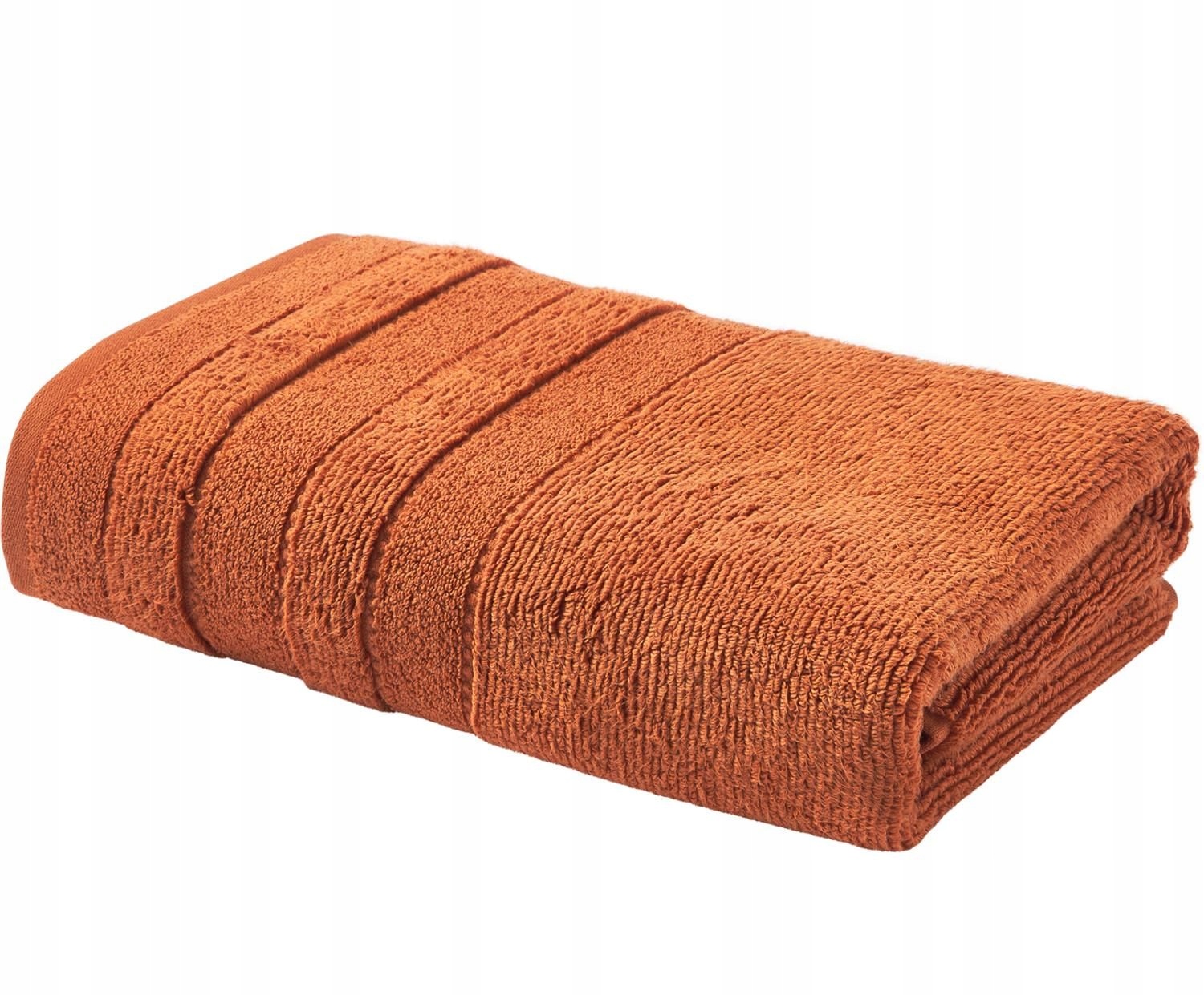 Ręcznik Luxe 70 x 140 cm BAWEŁNA Kolor Terakota