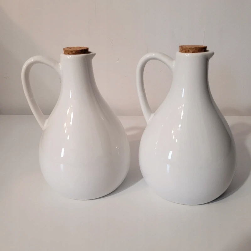 Boltze Dzbanek z korkiem na oliwę i ocet CUCINA, wys. 20 cm 550ml.