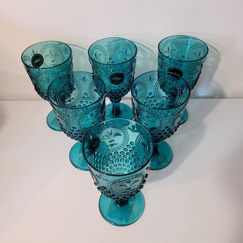 Zestaw 6 kieliszków akrylowych ZHP Aquamarine do wody