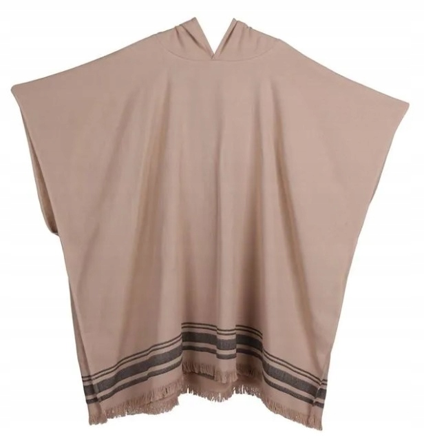 Febronie Poncho Faro (brązowe)