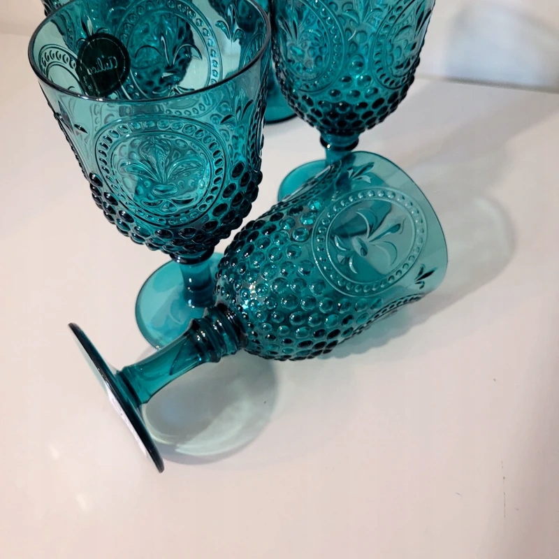 Zestaw 6 kieliszków akrylowych ZHP Aquamarine do wody