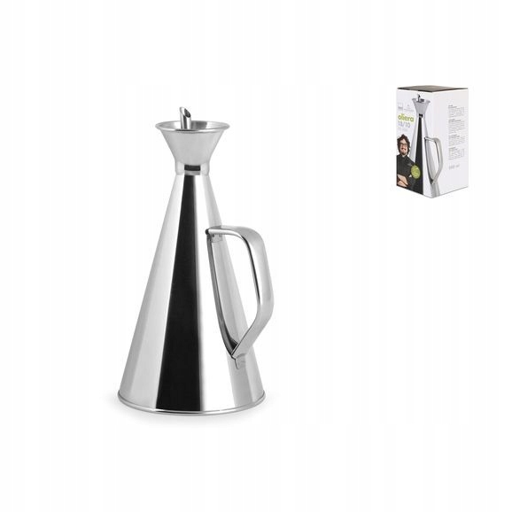 BORGHESE STOŻKOWY DOZOWNIK OLEJU ZE STALI NIERDZEWNEJ 0,50 LITRA