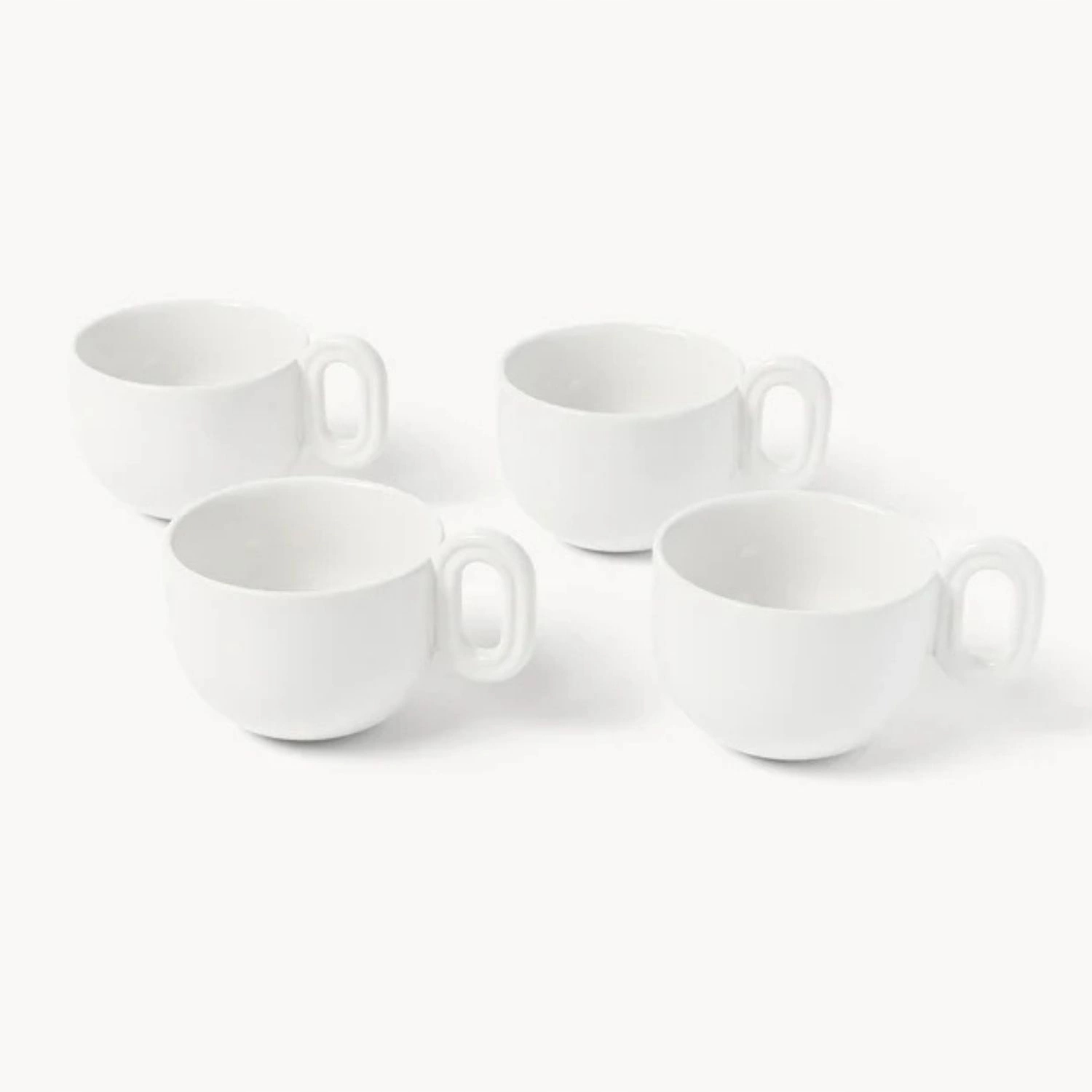 Ręcznie wykonany komplet naczyń śniadaniowych Stevns, dla 4 osób (12 elem.)