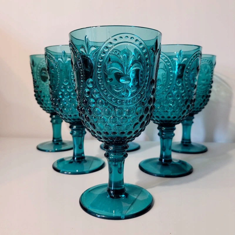 Zestaw 6 kieliszków akrylowych ZHP Aquamarine do wody