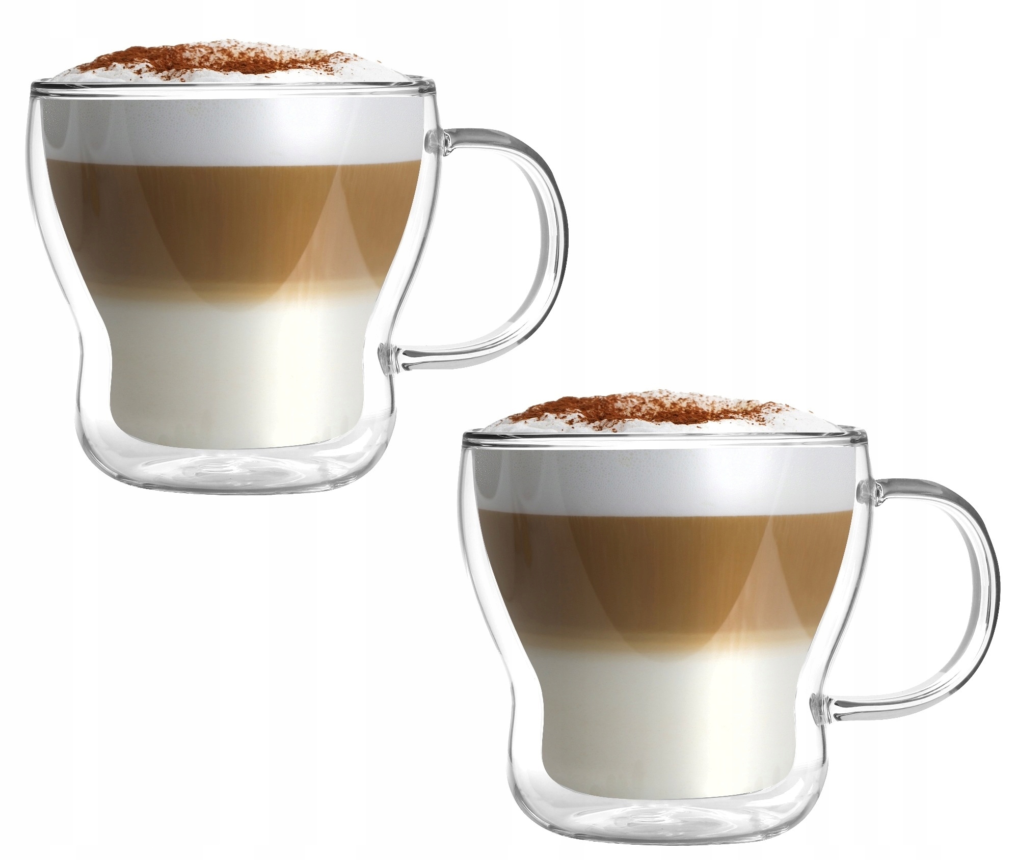 Filiżanka Vialli Design BOLLA SZKLANKI Z PODWÓJNĄ ŚCIANKĄ 370 ml 2 szt.