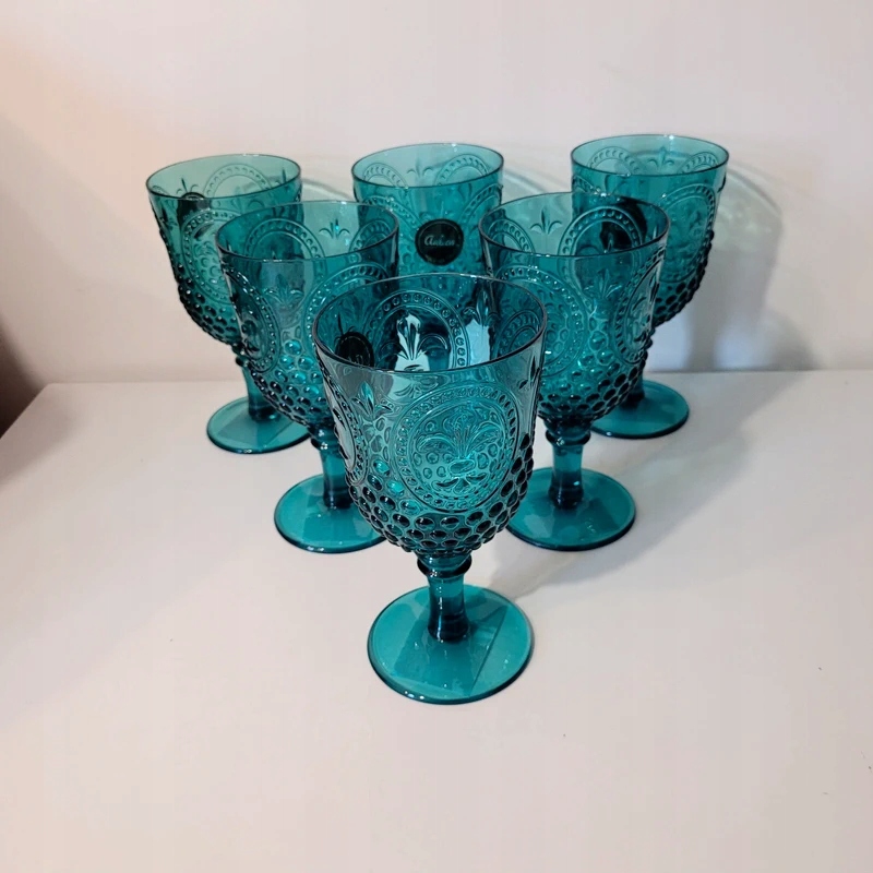 Zestaw 6 kieliszków akrylowych ZHP Aquamarine do wody