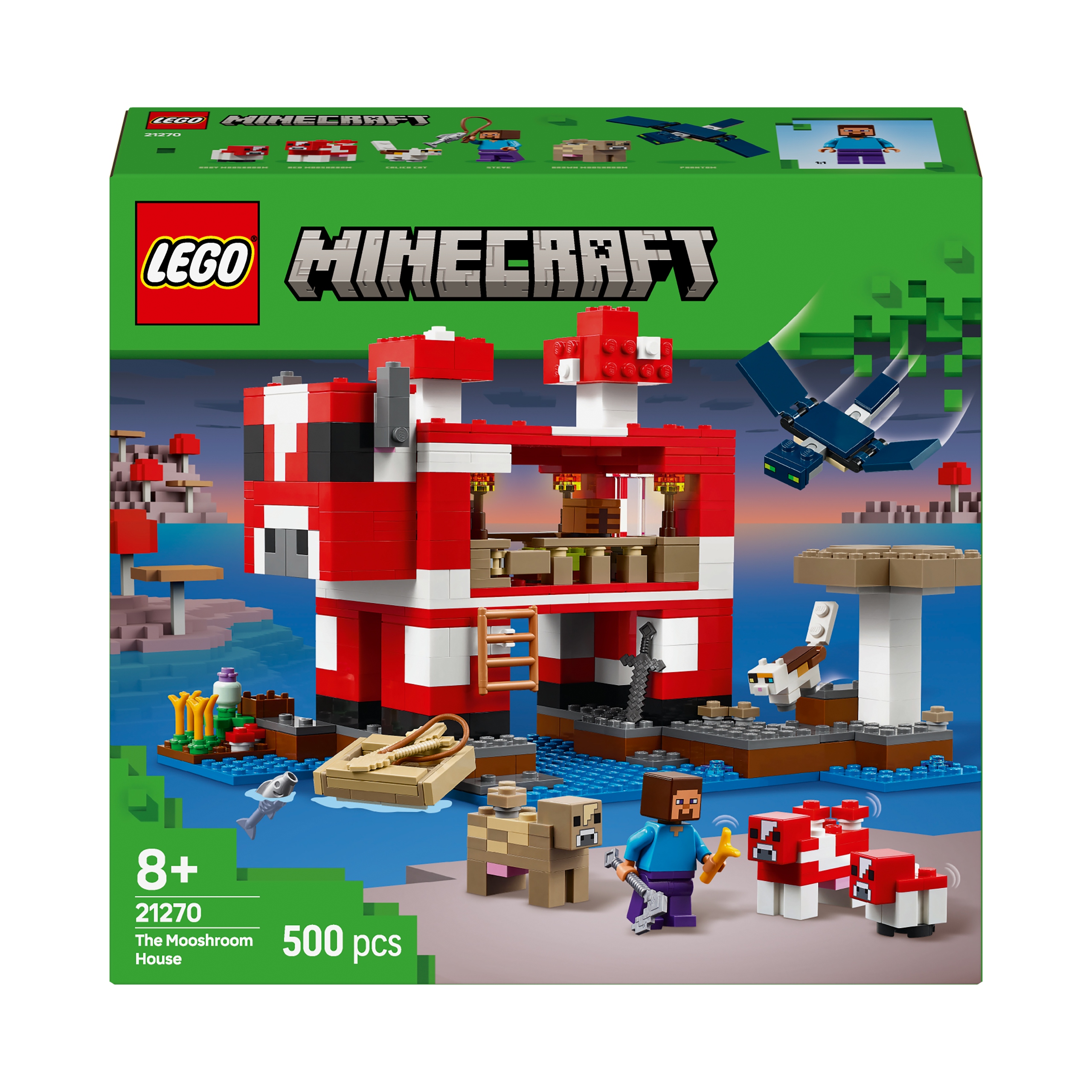 LEGO Minecraft Dom grzybowej krowy 21270