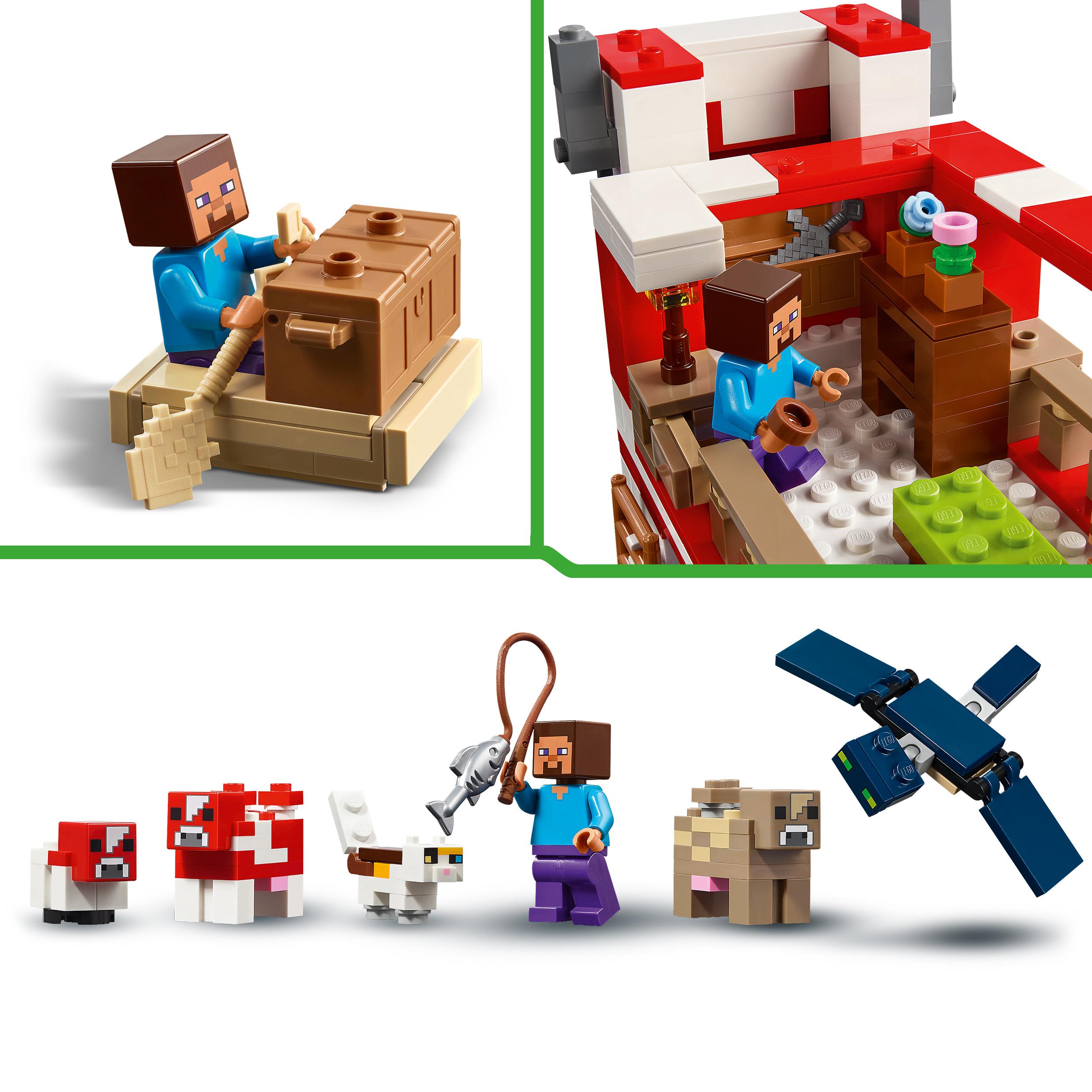 LEGO Minecraft Dom grzybowej krowy 21270