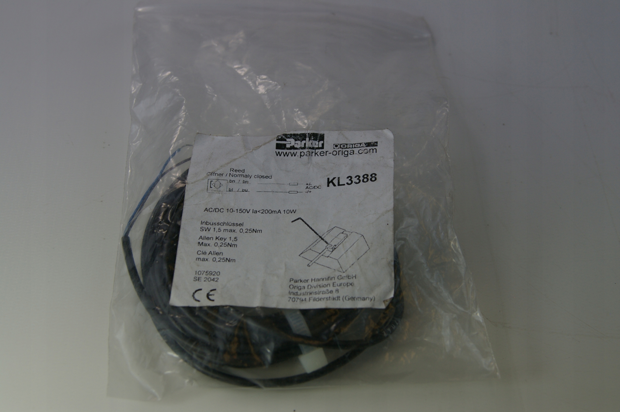 Czujnik Parker KL3388 · ID 115265580 · Zdjęcie 1