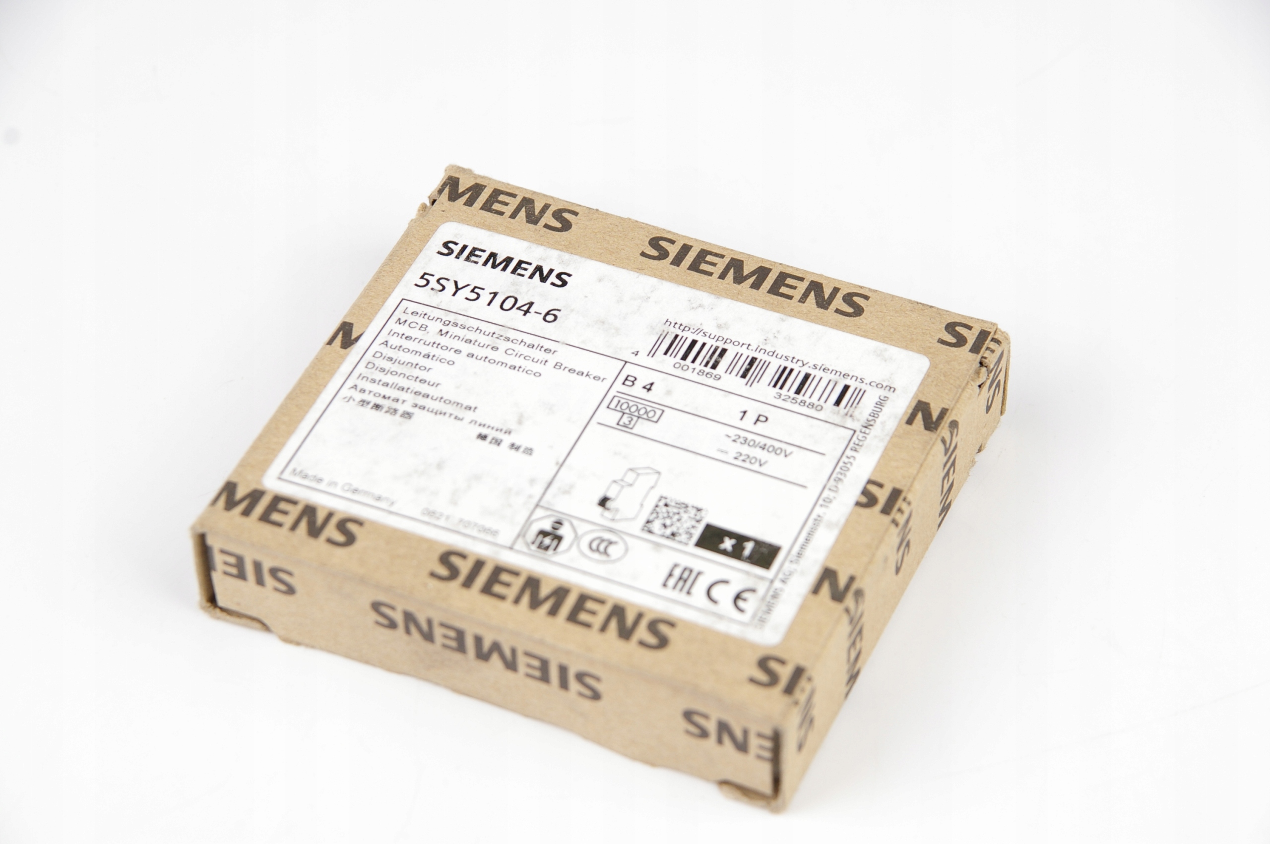Siemens 5SY5104-6 Circuit Breaker · ID 115255596 · Zdjęcie 1
