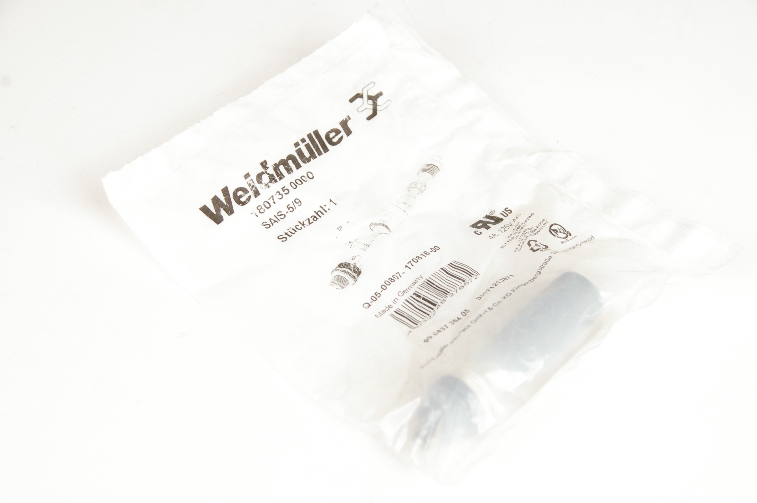 Weidmuller 1807350000 SAIS-5/9 Connector · ID 318467169 · Bild 1