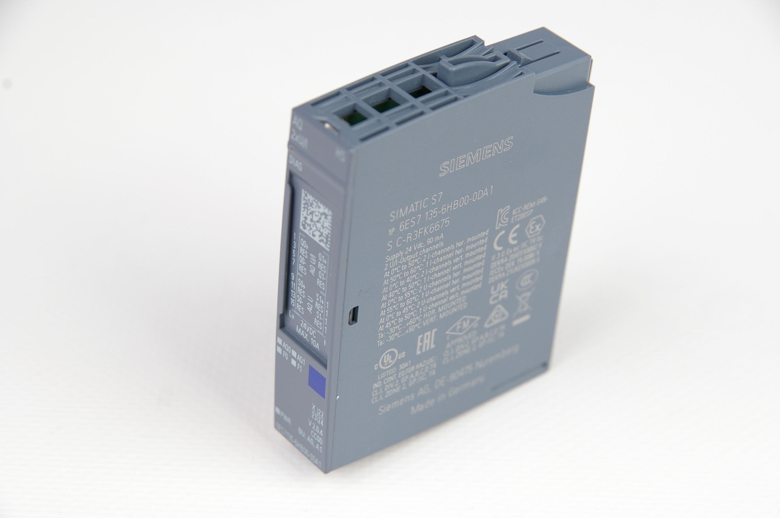 Siemens 6ES7135-6HB00-0DA1 6ES7 135-6HB00-0DA1 ANALOG OUTPUT AQ 2XU/I HIGH · ID 177039674 · Zdjęcie 1