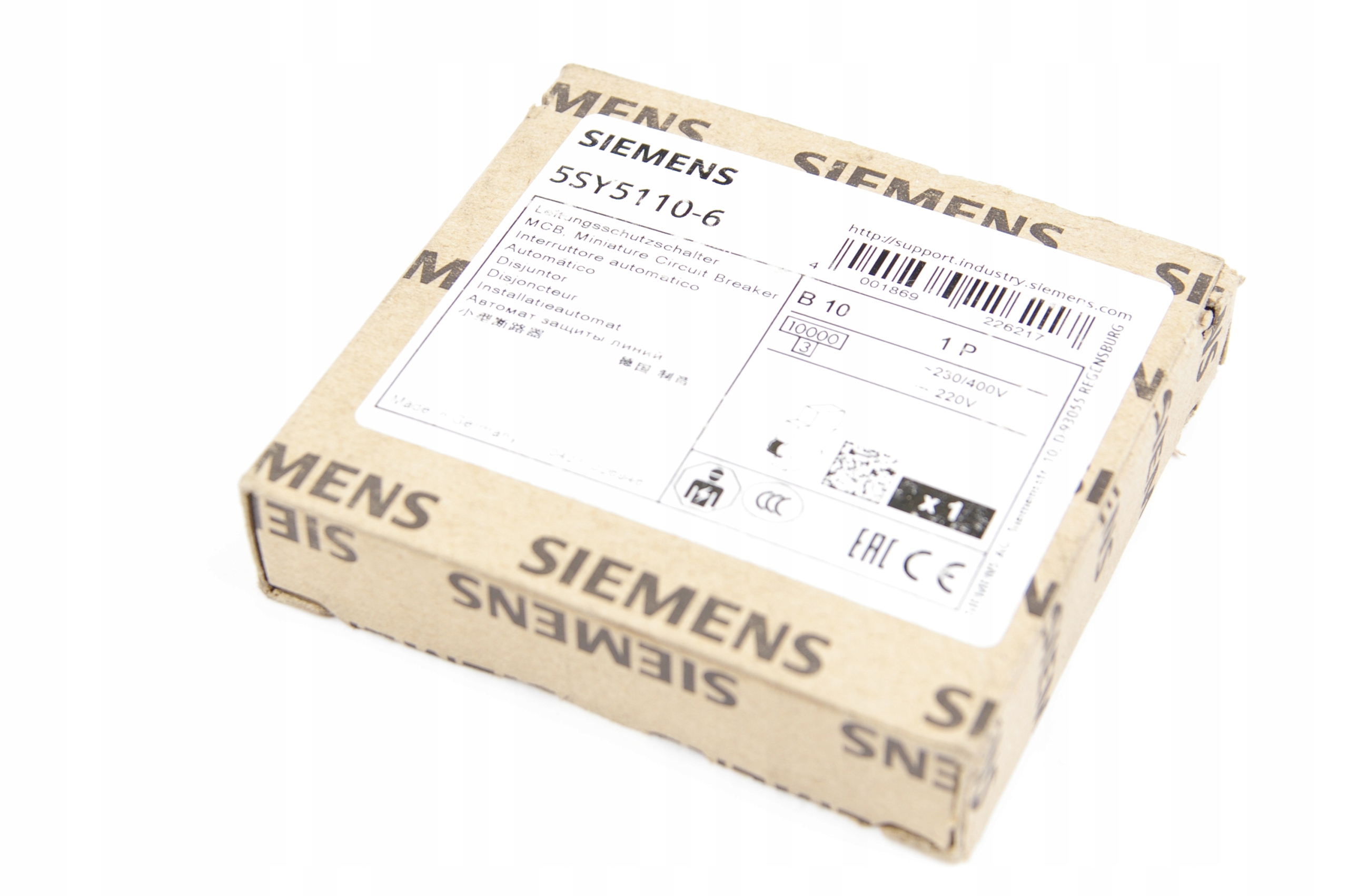 Wyłącznik Siemens 5SY5110-6 · ID 115259382 · Photo 1