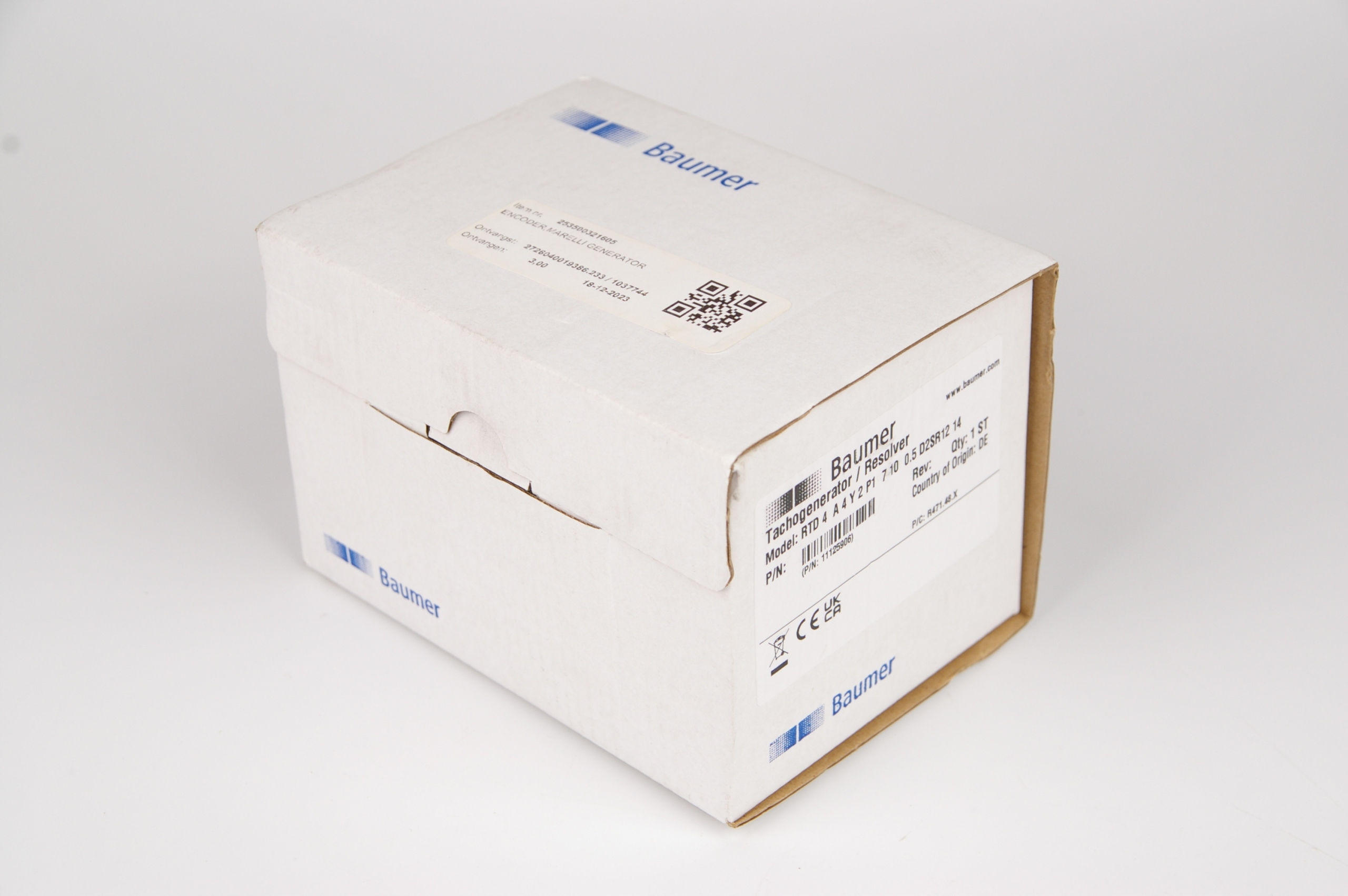 Baumer RTD 4 A 4 Y 2 P1 7 10 0.5 D2SR12 14 11125906 Encoder · ID 115253367 · Photo 1