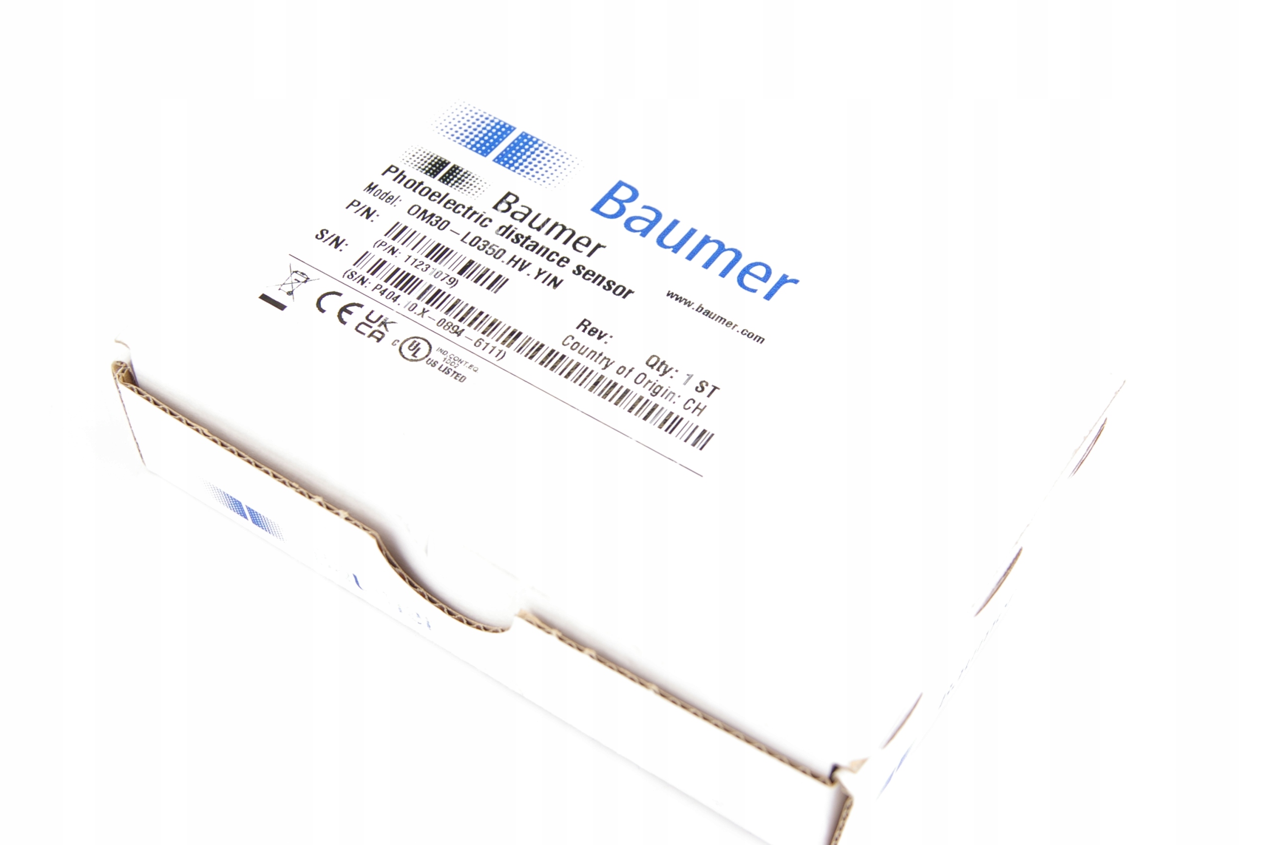 Czujnik Baumer OM30-L0350.HV.YIN OM30-11231079 · ID 115257323 · Photo 1