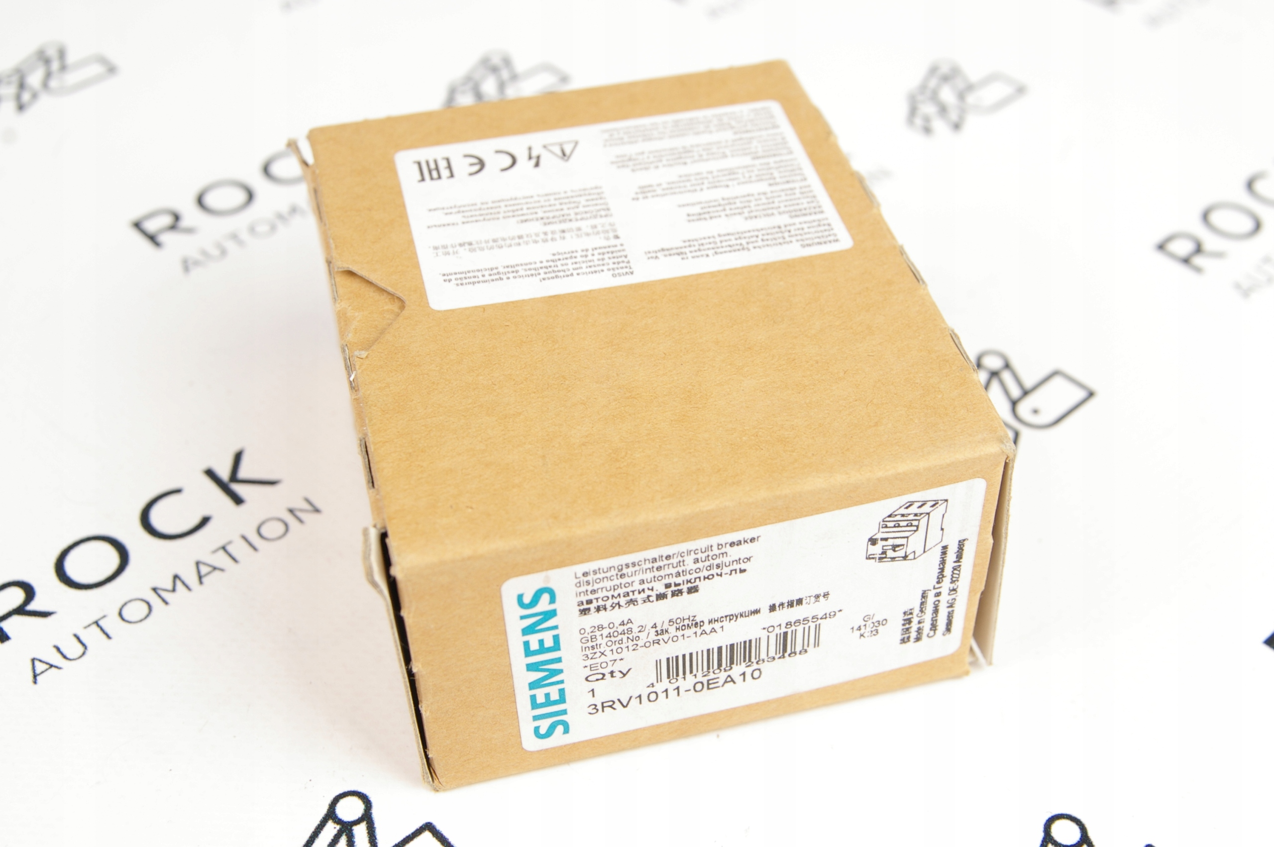 Siemens 3RV1011-0EA10 Circuit Breaker · ID 136413801 · Zdjęcie 1