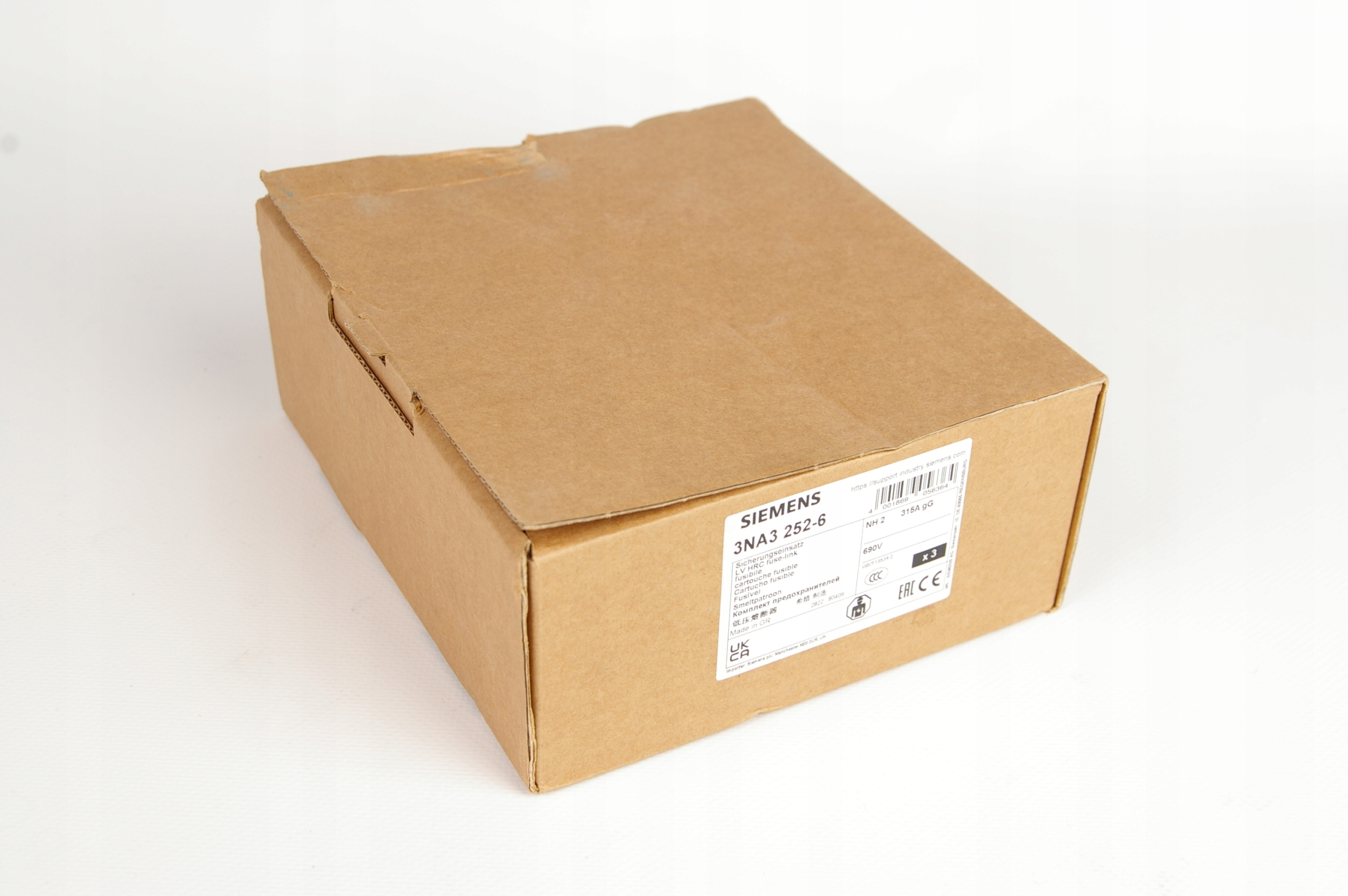 Siemens 3NA3 252-6 3NA3252-6 LV HRC fuse-link · ID 181245321 · Zdjęcie 1