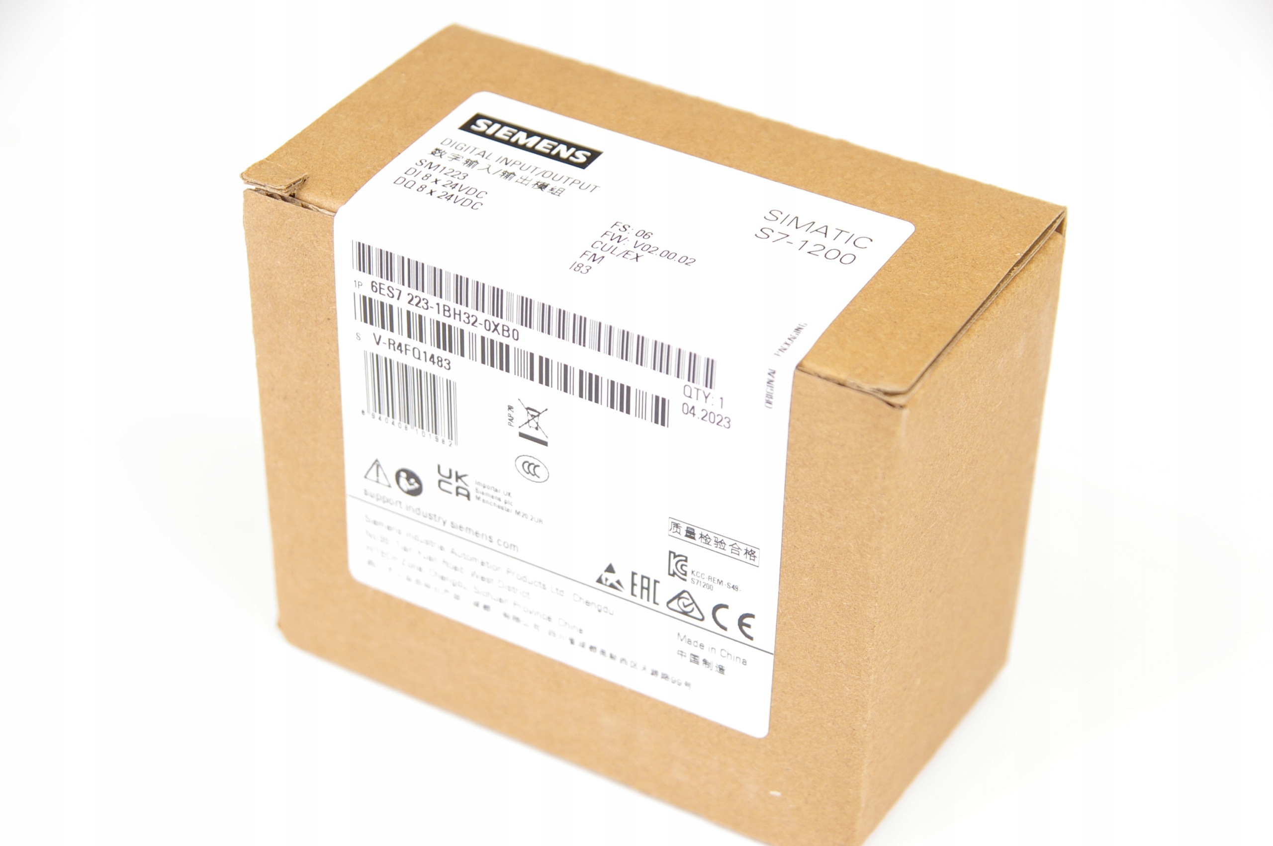 Siemens 6ES7 223-1BH32-0XB0 6ES7223-1BH32-0XB0 · ID 115256725 · Bild 1