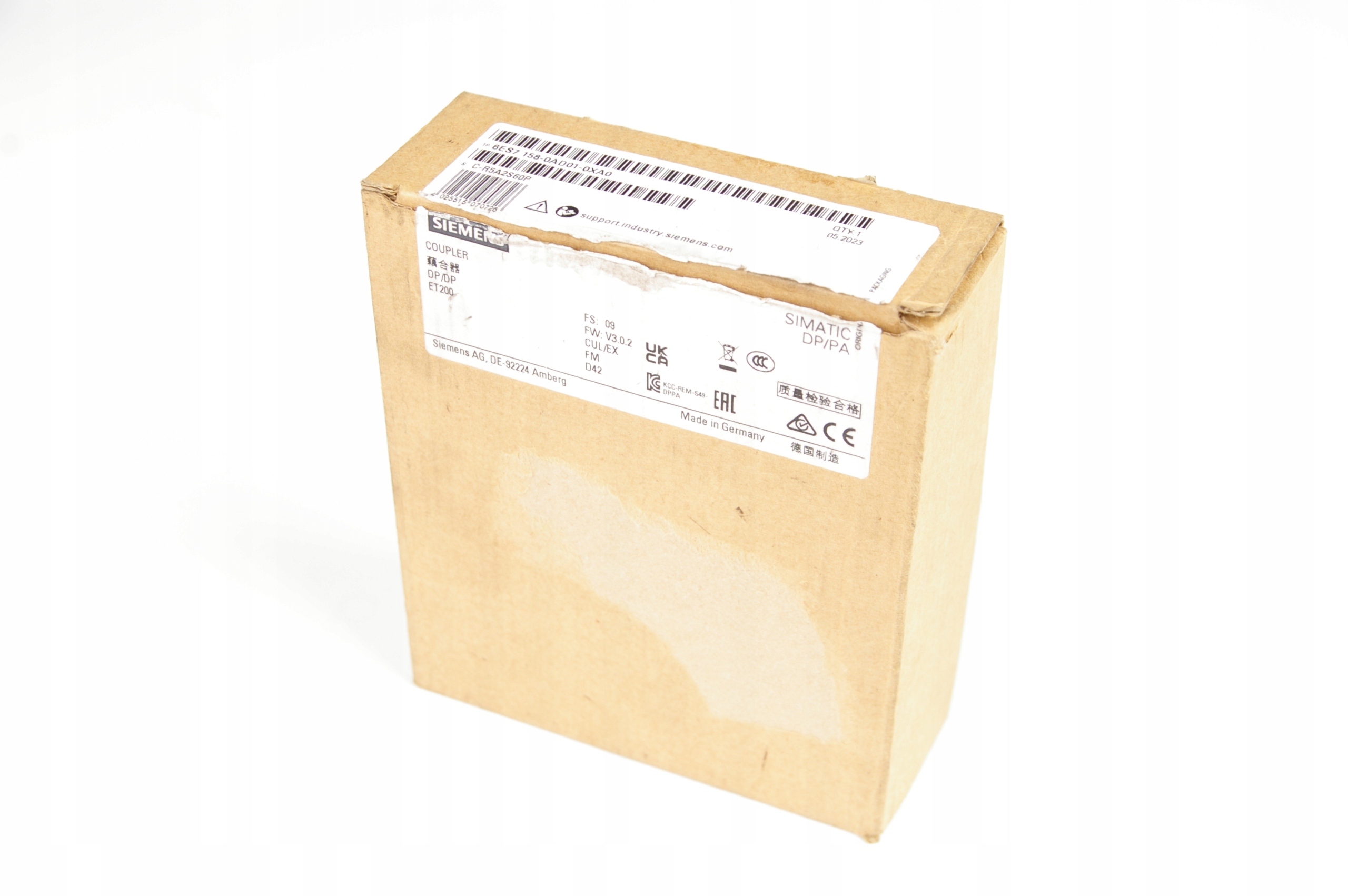 Siemens 6ES7158-0AD01-0XA0 6ES7 158-0AD01-0XA0 Coupler Module · ID 286462404 · Photo 1