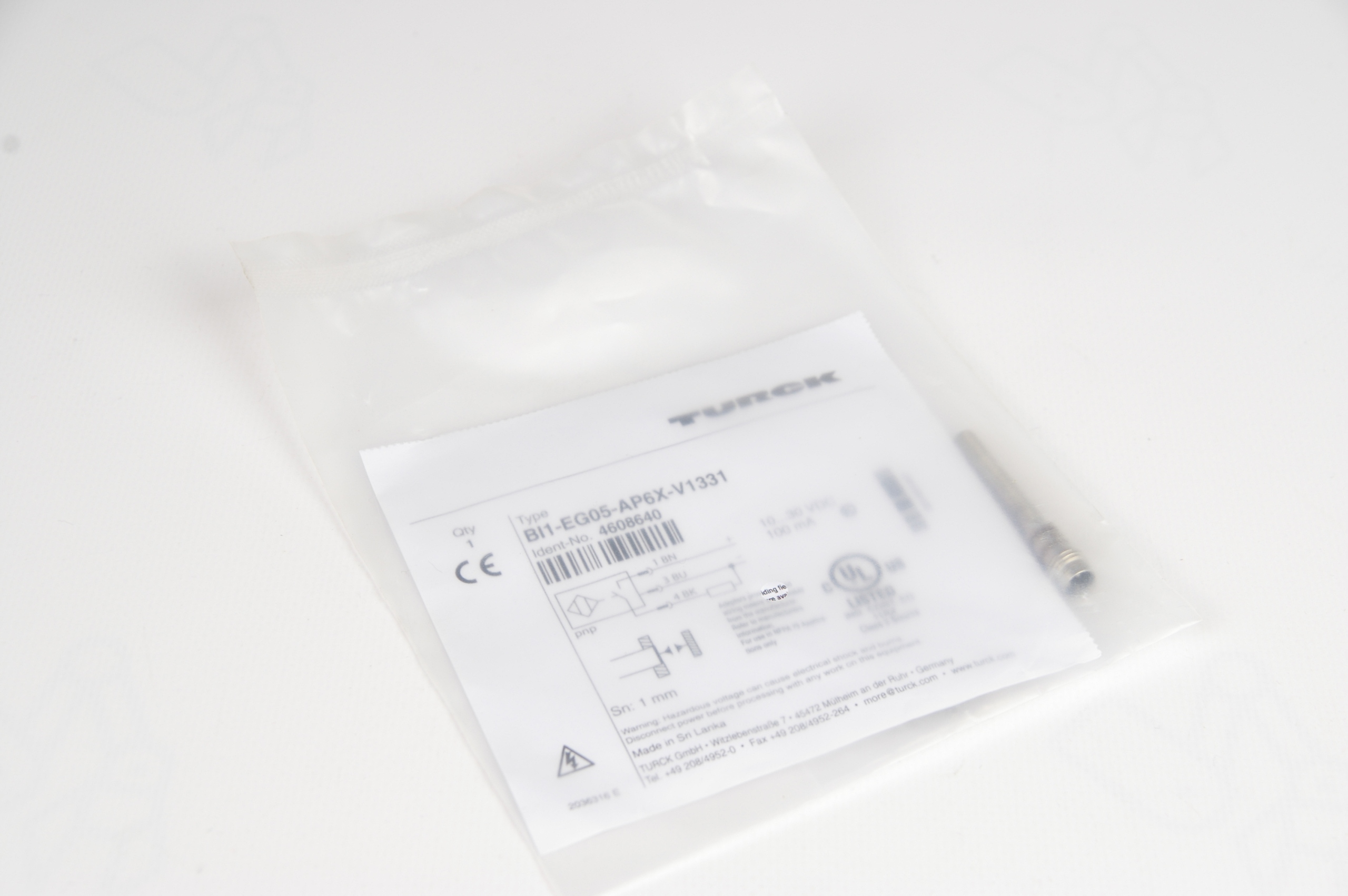 Turck BI1-EG05-AP6X-V1331 4608640 Inductive Sensor · ID 283905819 · Bild 1