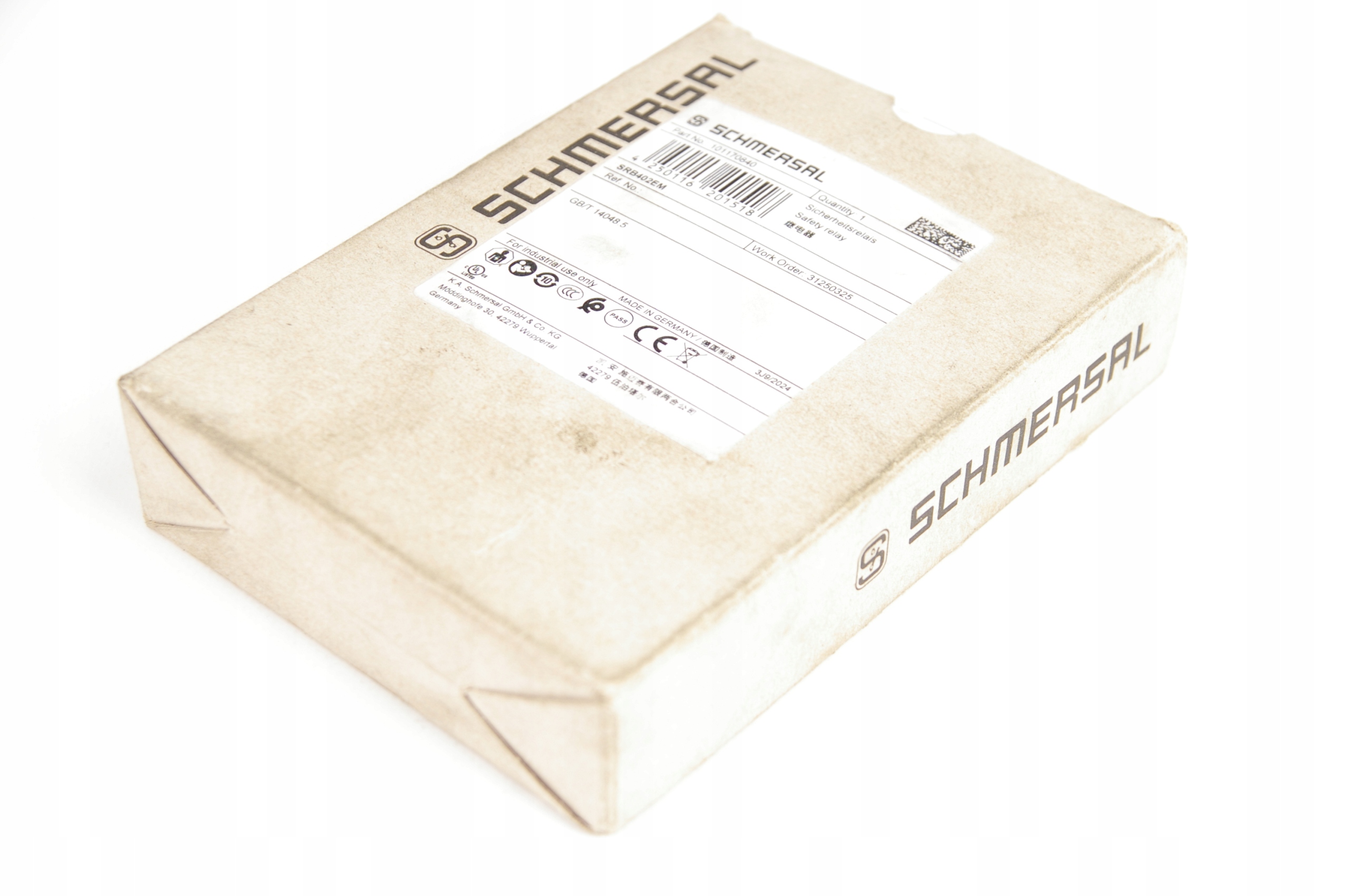 Schmersal SRB402EM 101170840 Safety Relay (Missing Plugs) · ID 286462391 · Bild 1