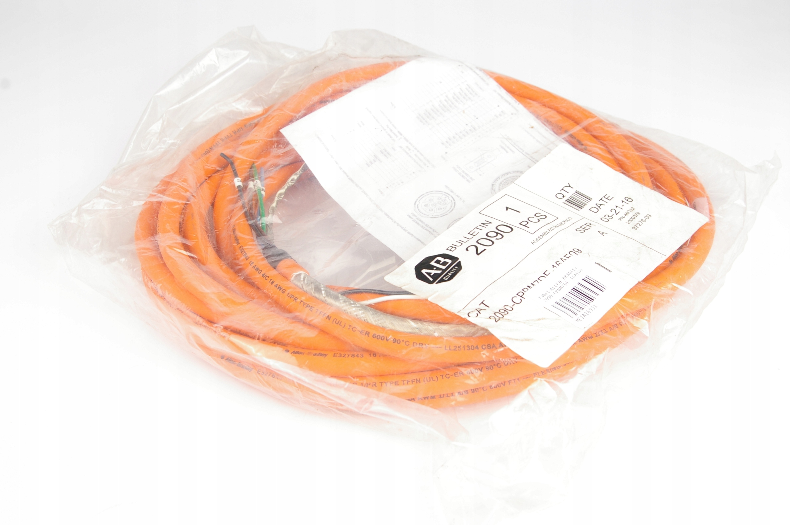 Allen Bradley 2090-CPBM7DF-16AF09 Power Cable · ID 115252165 · Zdjęcie 1