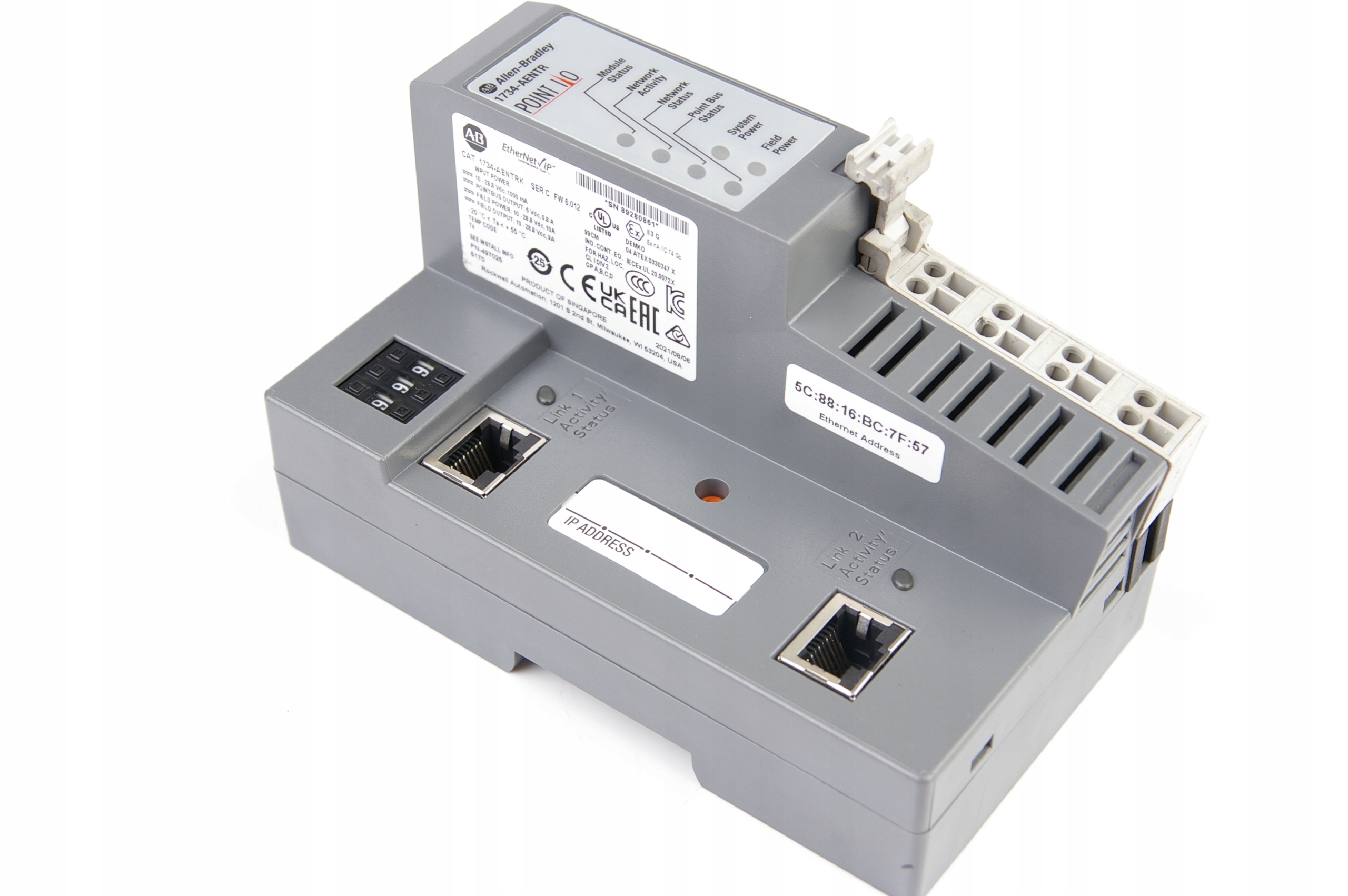 Moduł Allen-Bradley 1734-AENTRK · ID 115257159 · Zdjęcie 1