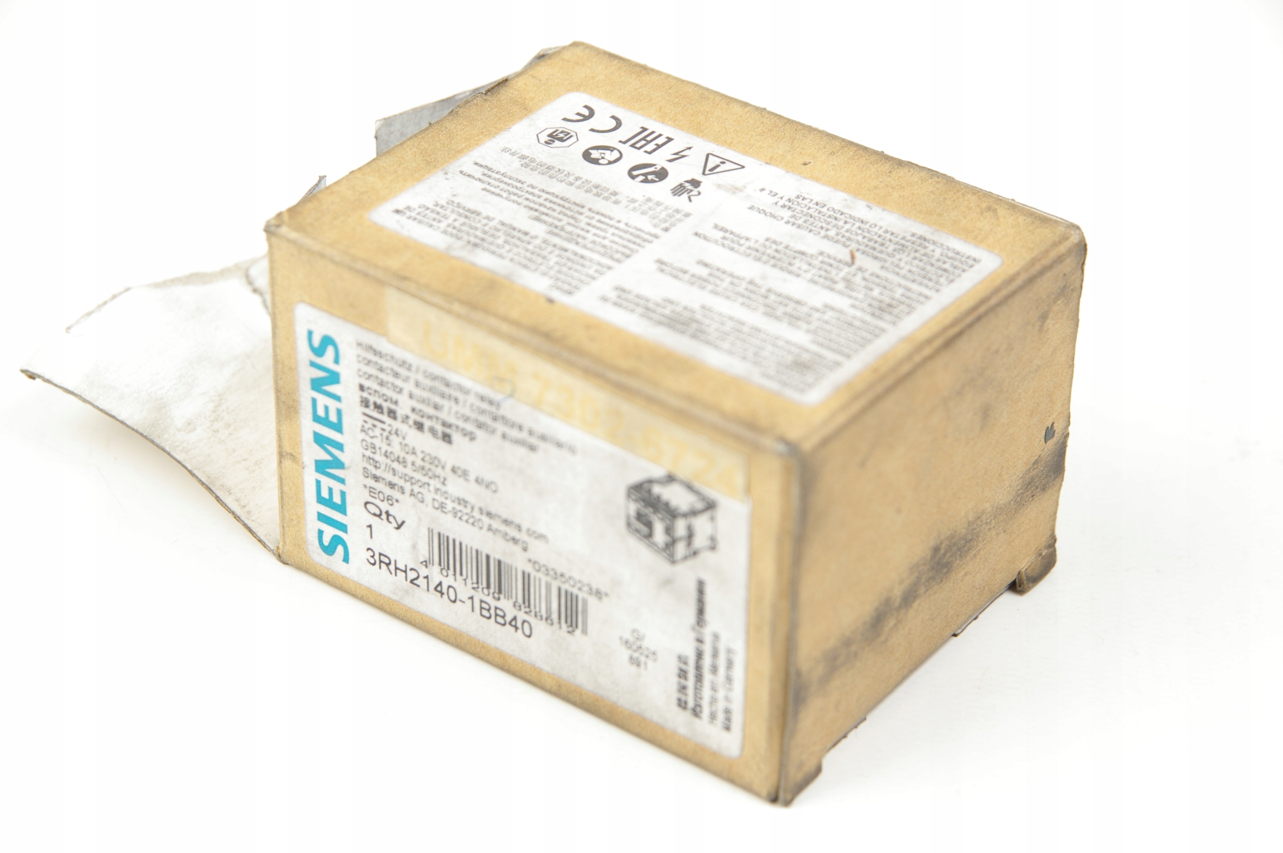 Stycznik Siemens 3RH2140-1BB40 · ID 115259679 · Bild 1
