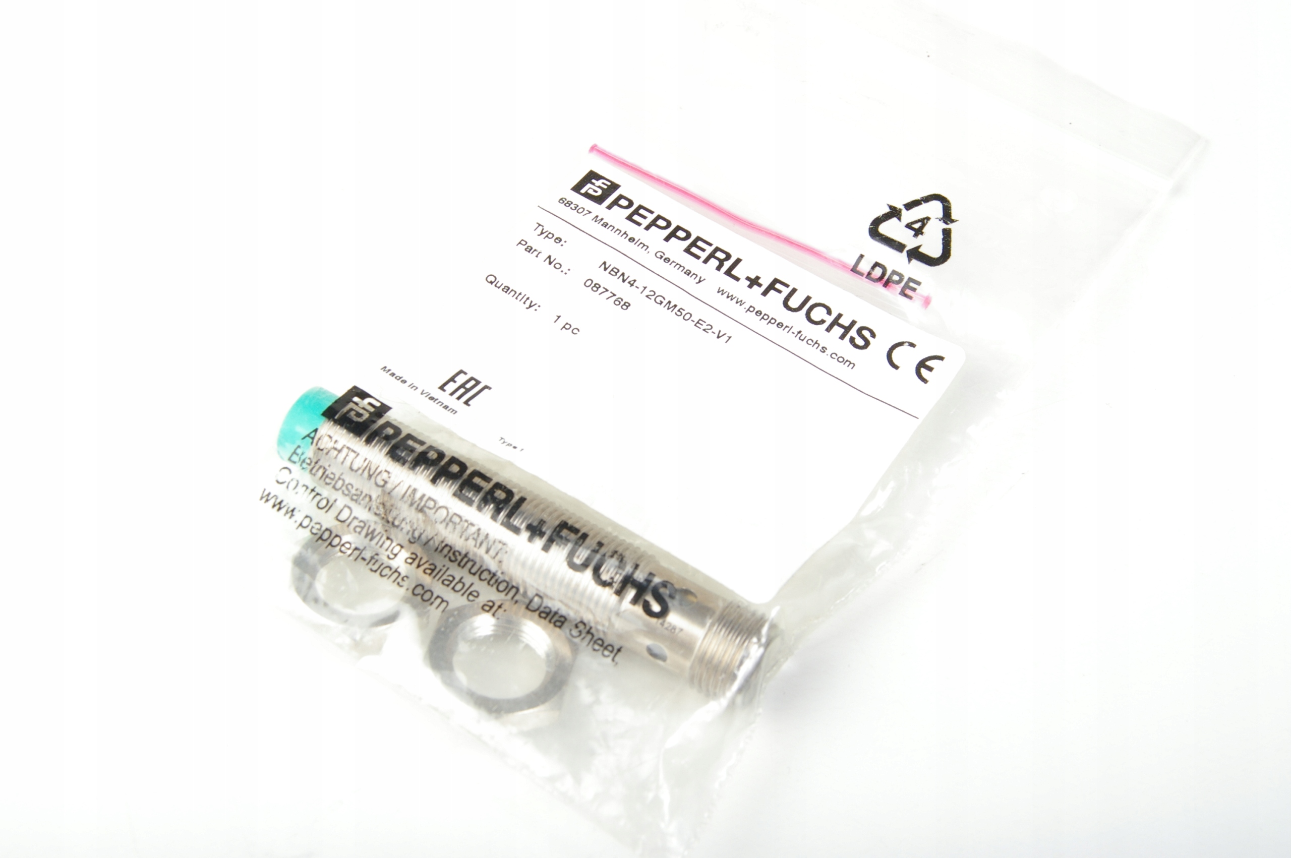 PEPPERL+FUCHS NBN4-12GM50-E2-V1 Inductive sensor · ID 115261672 · Bild 1
