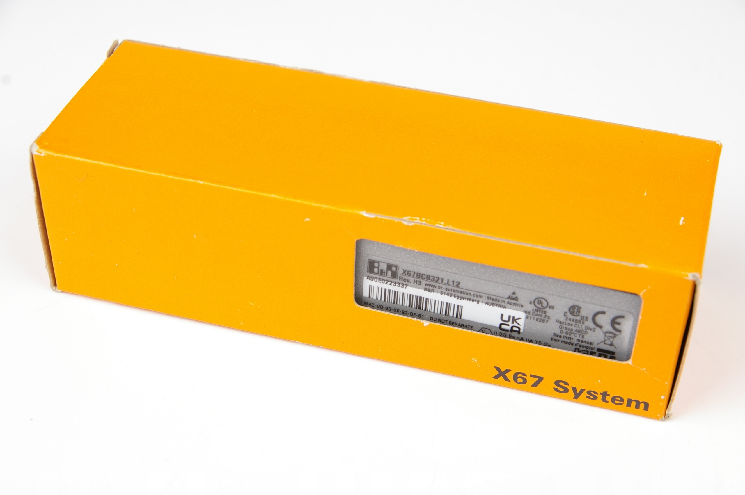 B&R X67BC8321.L12 Rev.H3 Module · ID 115255195 · Zdjęcie 1