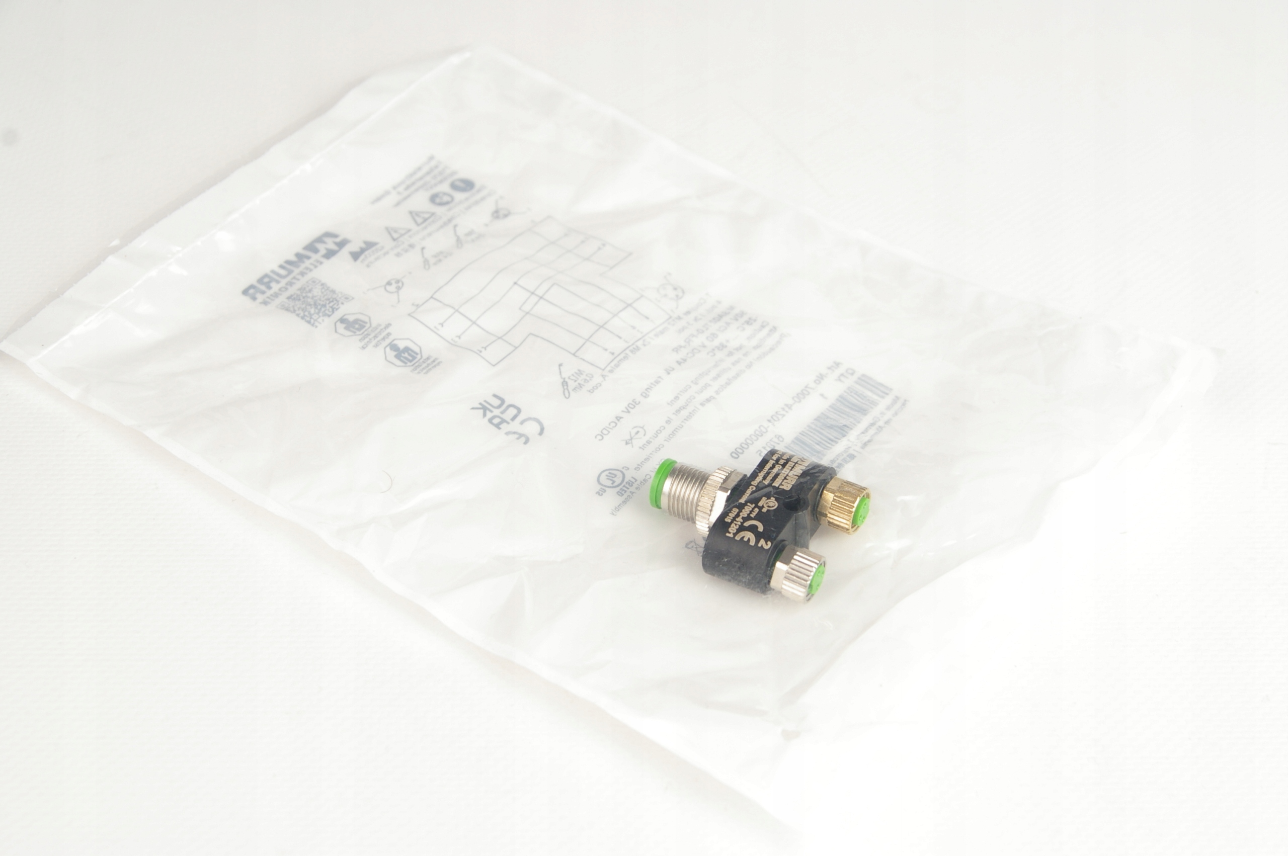 Murr Elektronik 7000-41201-0000000 M12 to M8 T-piece Connector · ID 239706575 · Photo 1