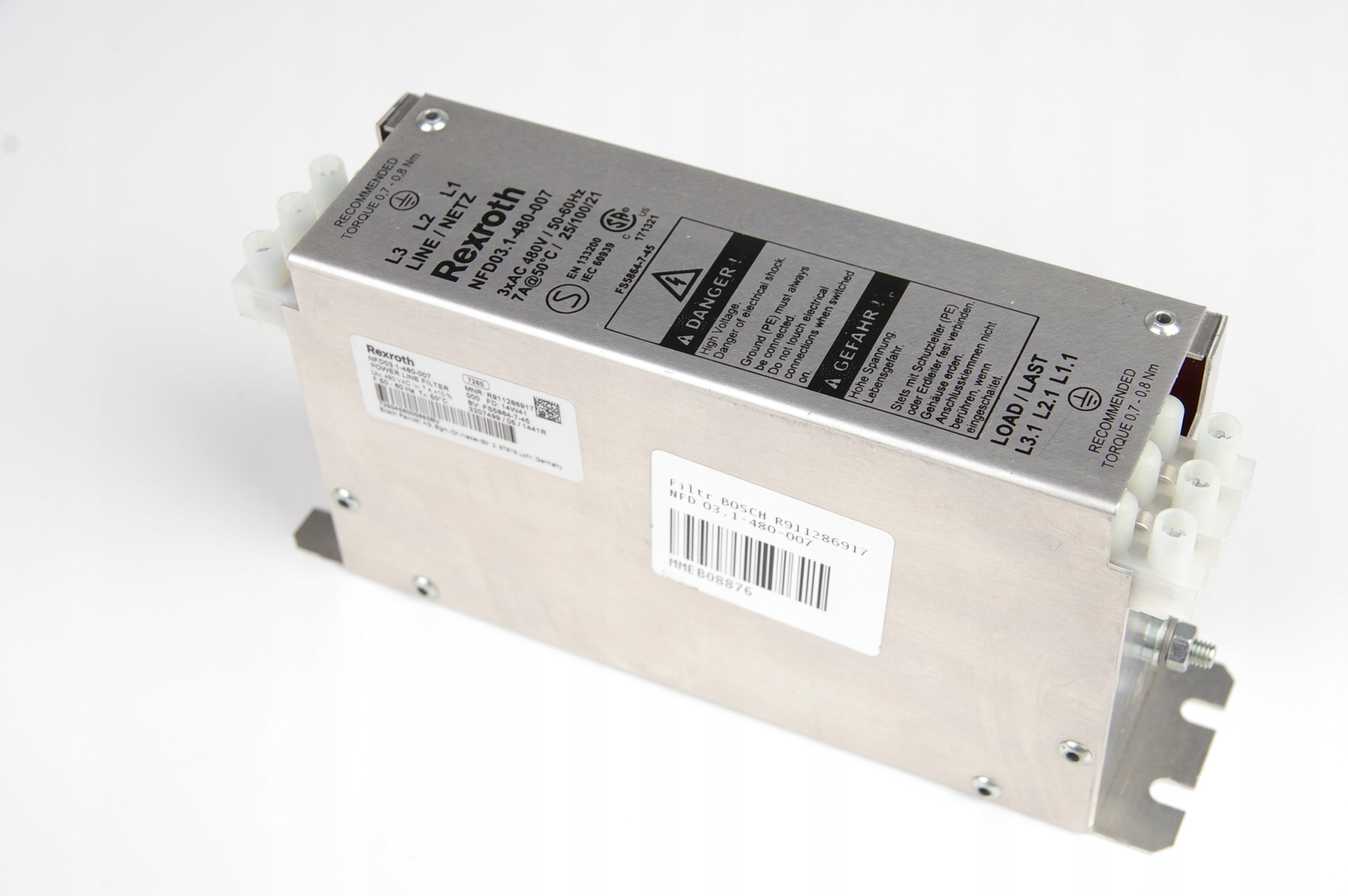 Rexroth NFD03.1-480-007 R911286917 Power Line filter · ID 115252349 · Zdjęcie 1