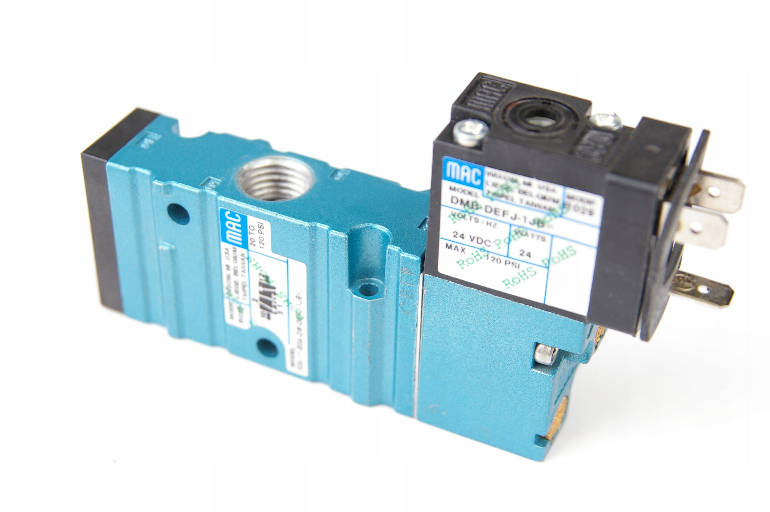 MAC 52A-11-B0A-DM-DEFJ-1JB= DMB-DEFJ-1JB= Solenoid Valve · ID 115264583 · Zdjęcie 1
