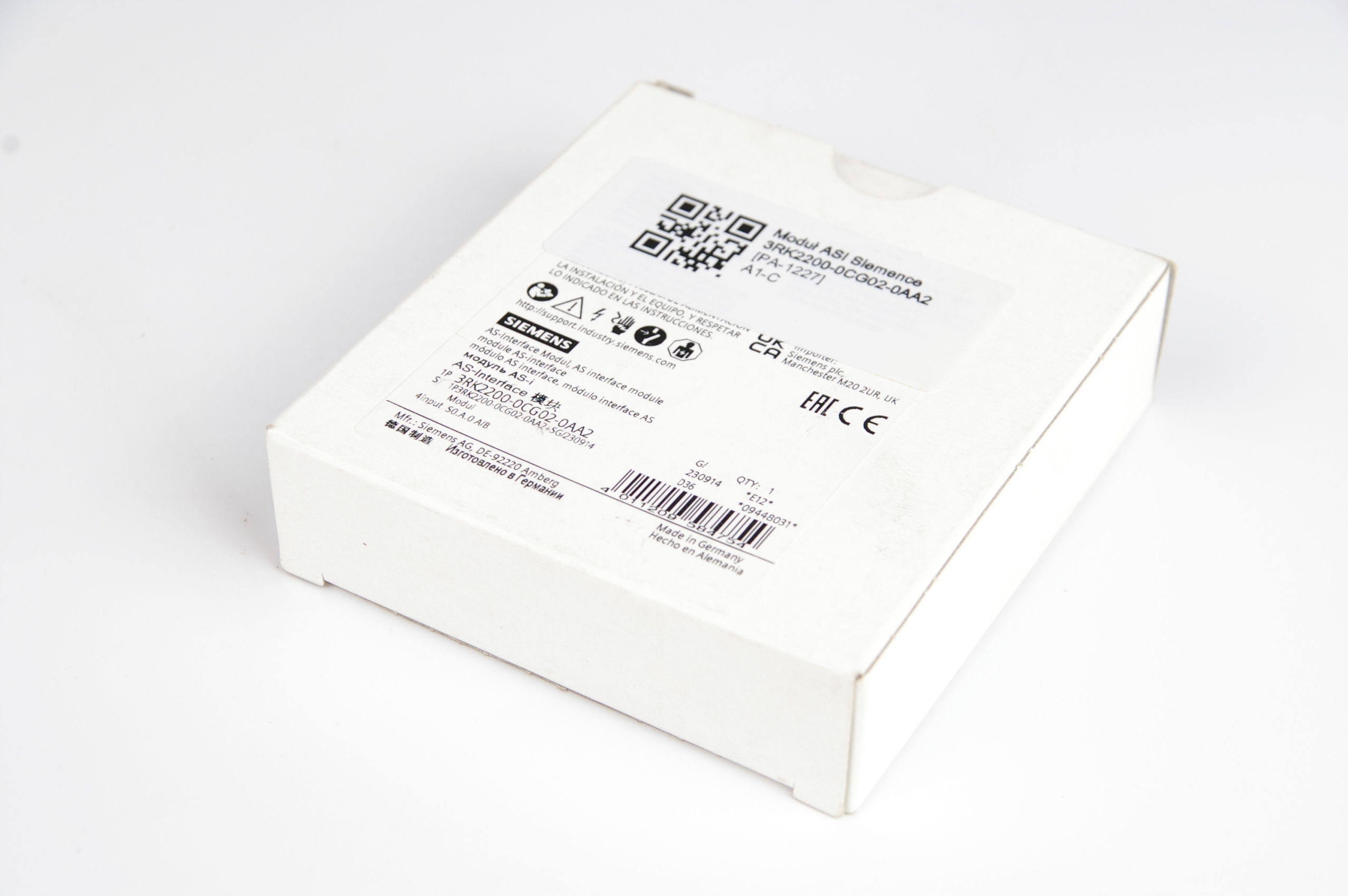 Siemens 3RK2200-0CG02-0AA2 AS-Interface Module · ID 115247538 · Bild 1