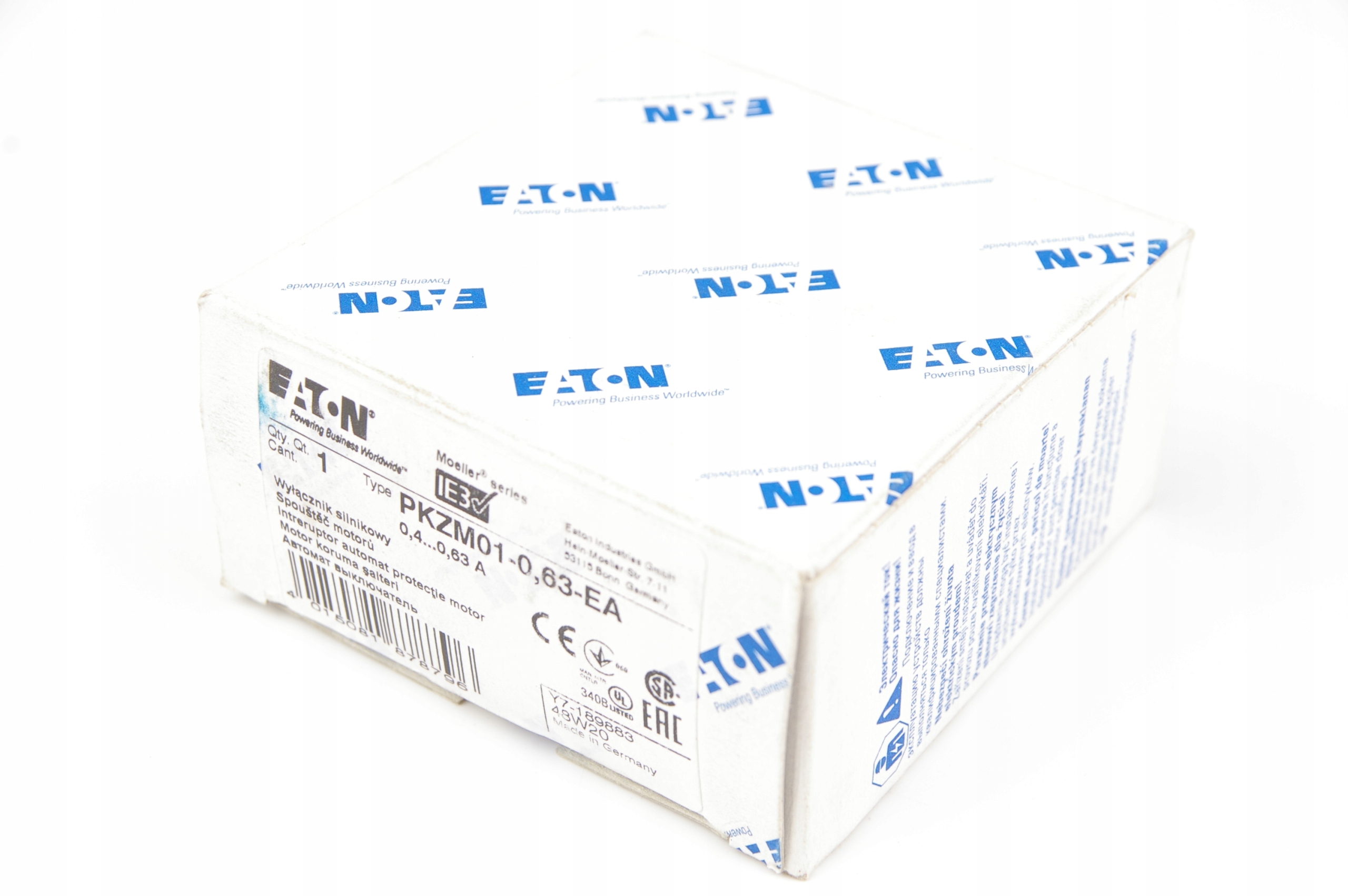 Wyłącznik silnikowy Eaton PKZM01-0,63-EA · ID 115263923 · Bild 1