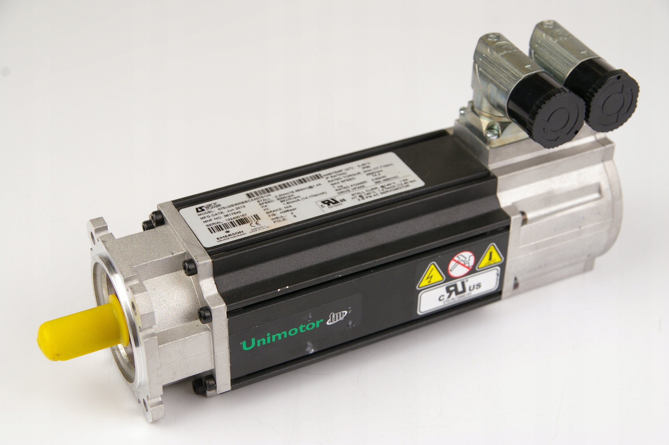 Leroy Somer 075U2B300BBCAA075140 Servo Motor · ID 164222570 · Zdjęcie 1