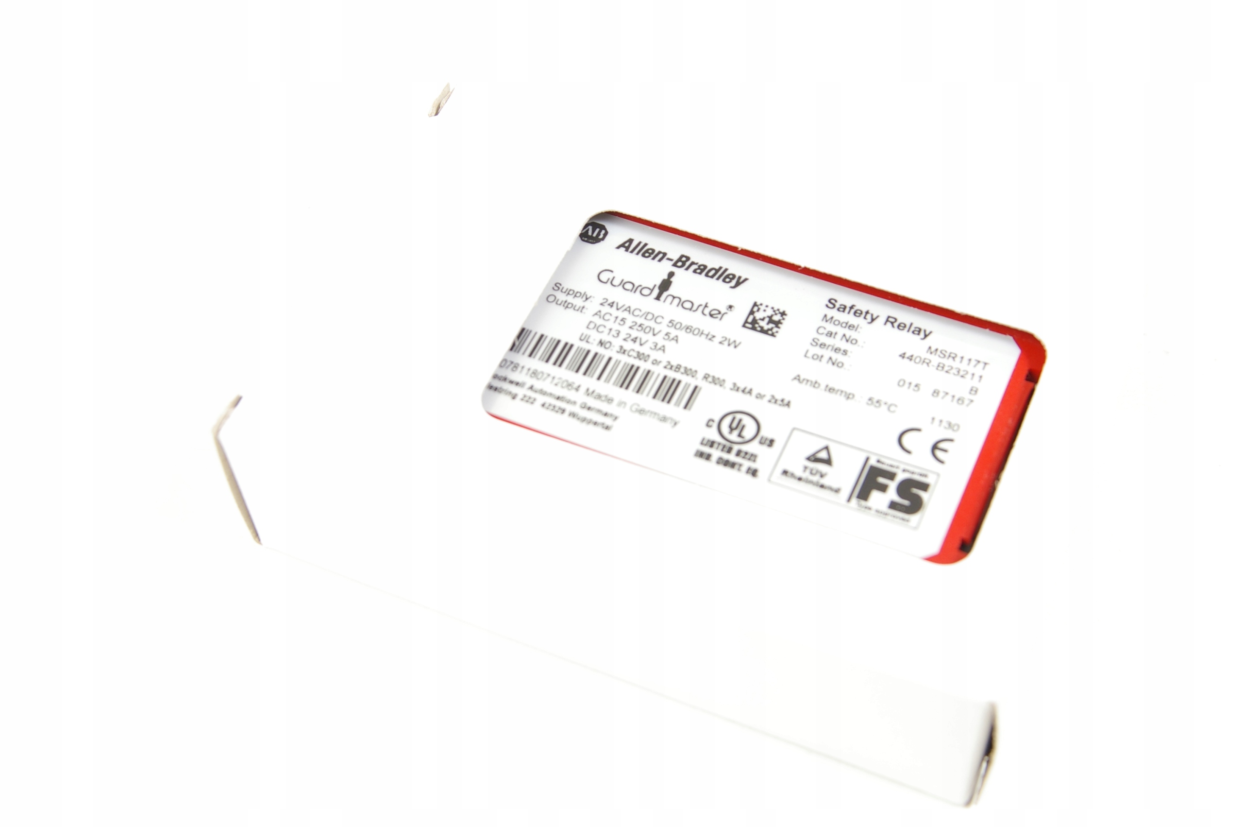 Przekaźnik bezp. Allen-Bradley 440R-B23211 MSR117T · ID 115259561 · Bild 1
