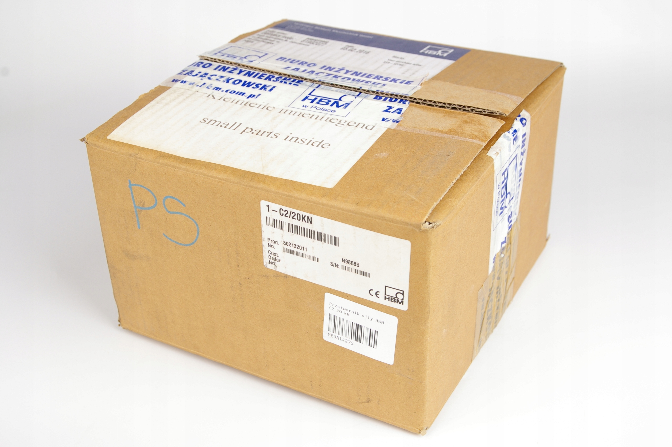 HBM 1-C2/20KN 802132011 Transducer · ID 115252371 · Zdjęcie 1