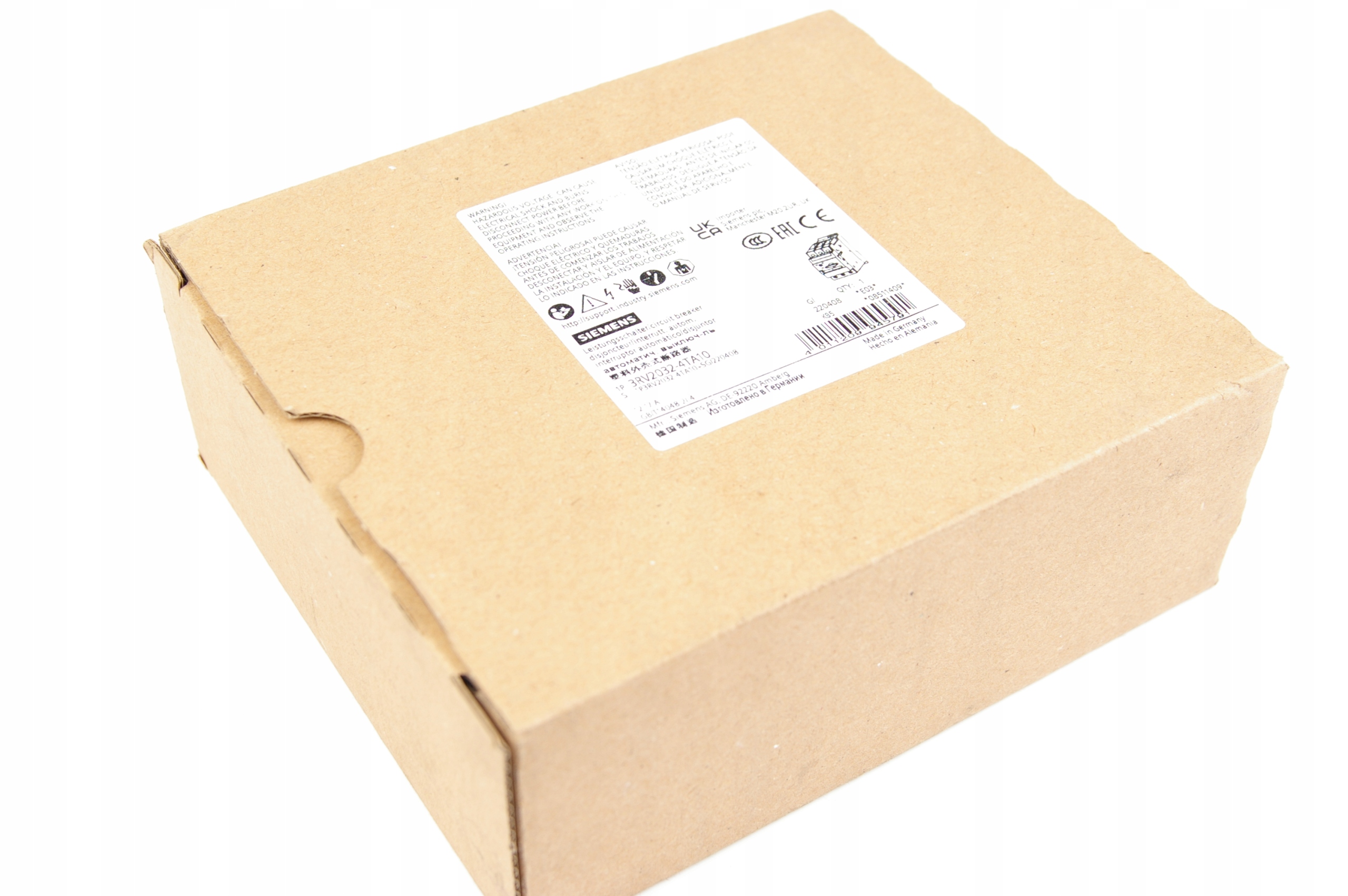Wyłącznik Siemens 3RV2032-4TA10 · ID 115257621 · Zdjęcie 1