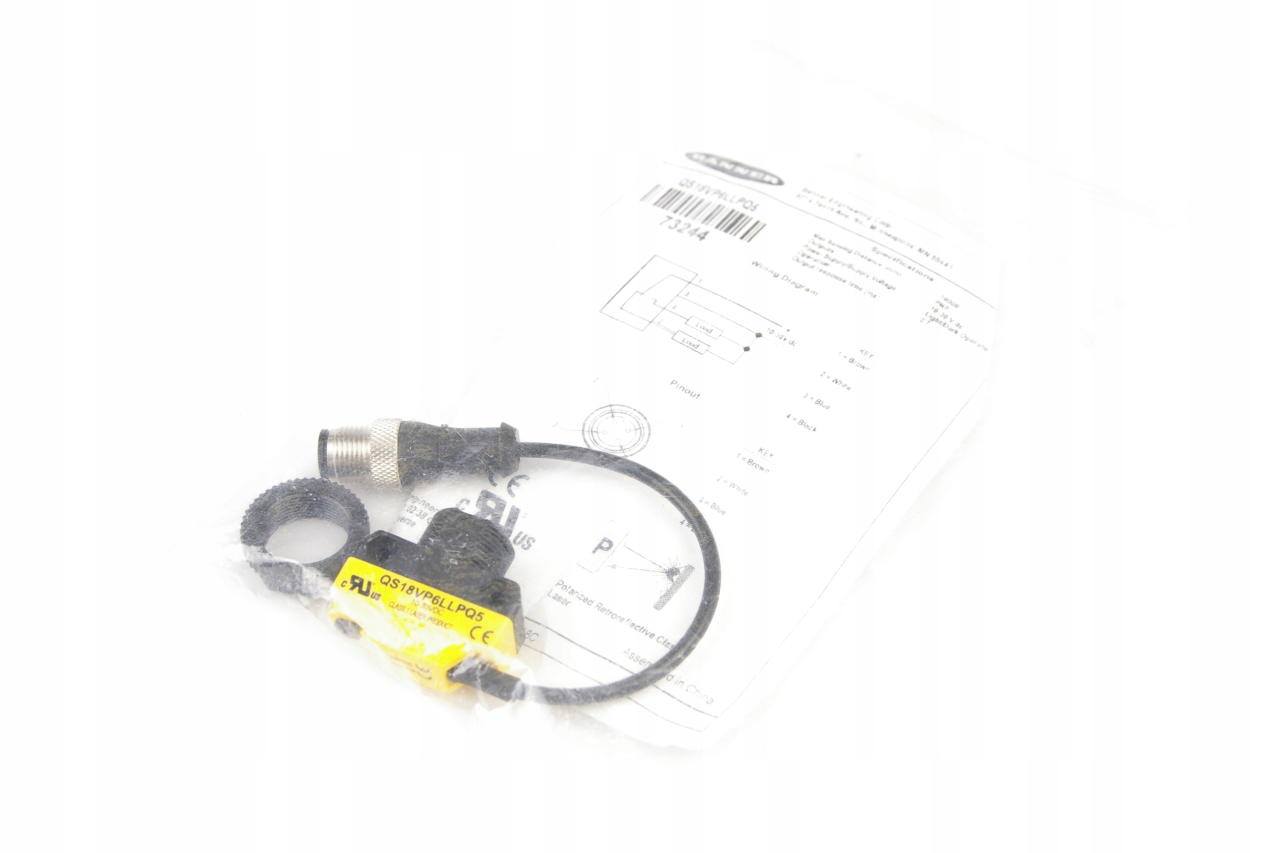 Banner QS18VP6LLPQ5 73244 Sensor · ID 115258189 · Zdjęcie 1