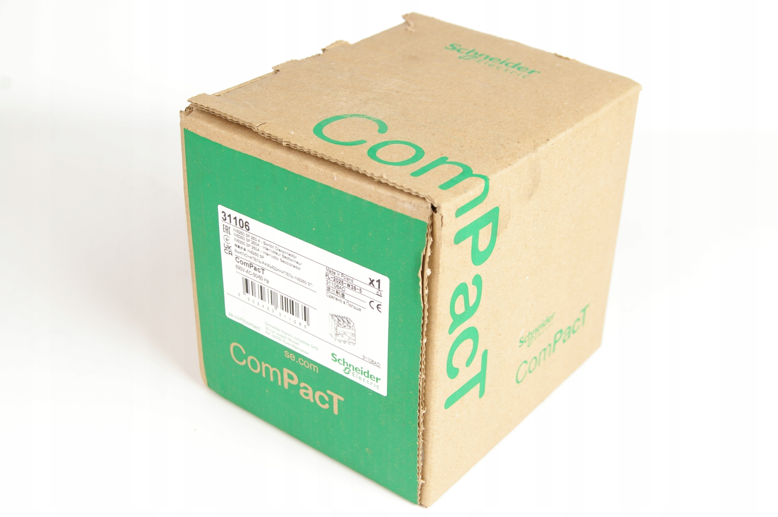 Schneider 31106 INS250 3P 250 A Switch Disconnector · ID 296047429 · Zdjęcie 1