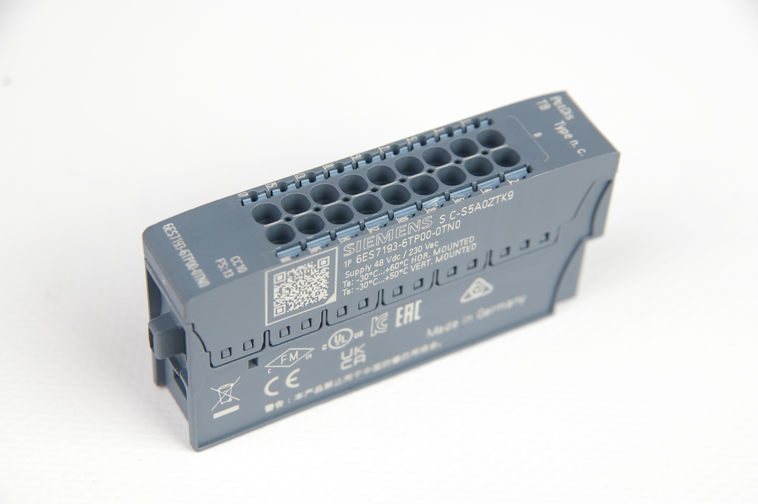 Siemens 6ES7193-6TP00-0TN0 6ES7 193-6TP00-0TN0 Module · ID 177039706 · Photo 1