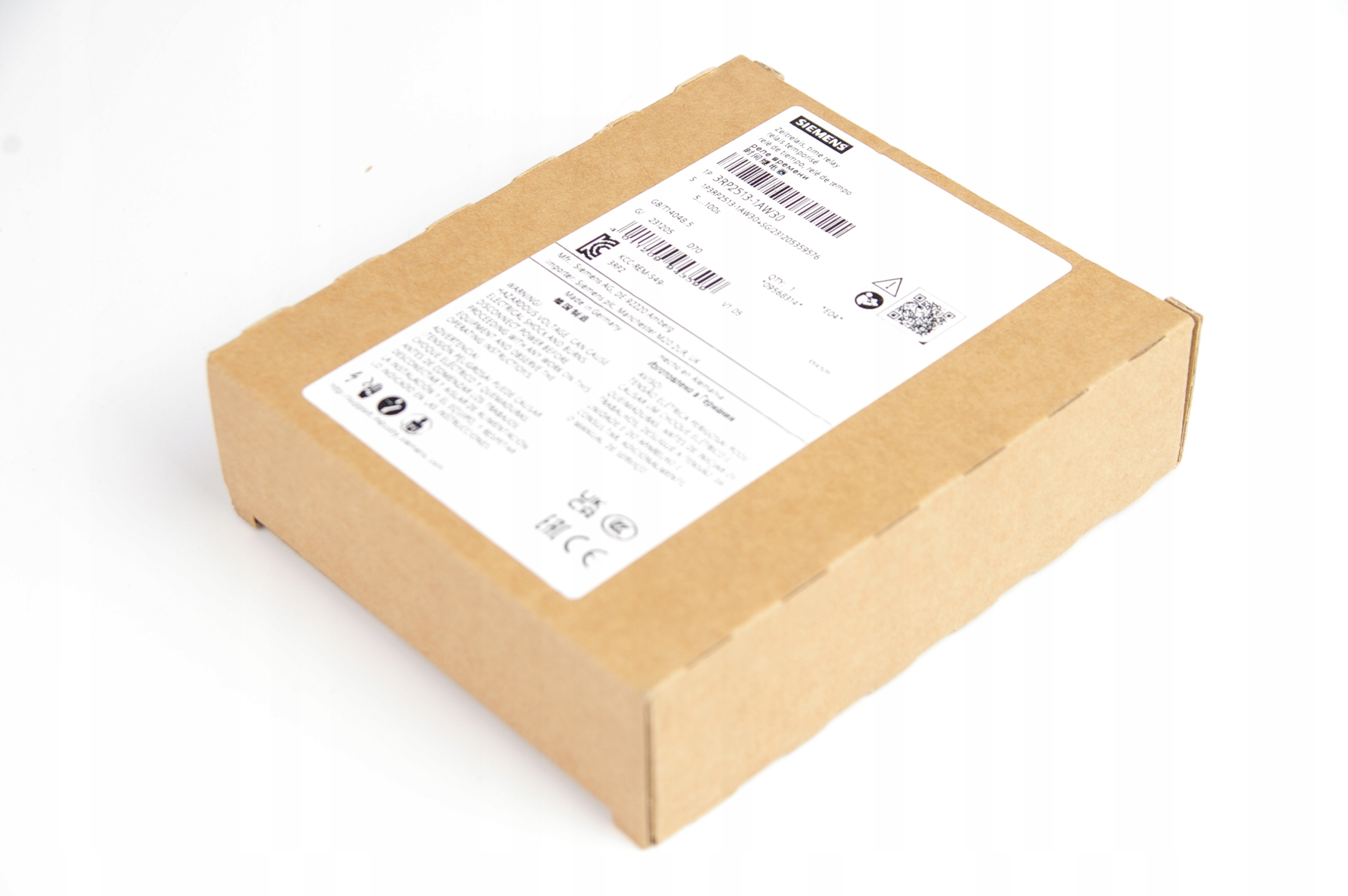 Siemens 3RP2513-1AW30 Time Relay · ID 115246663 · Bild 1
