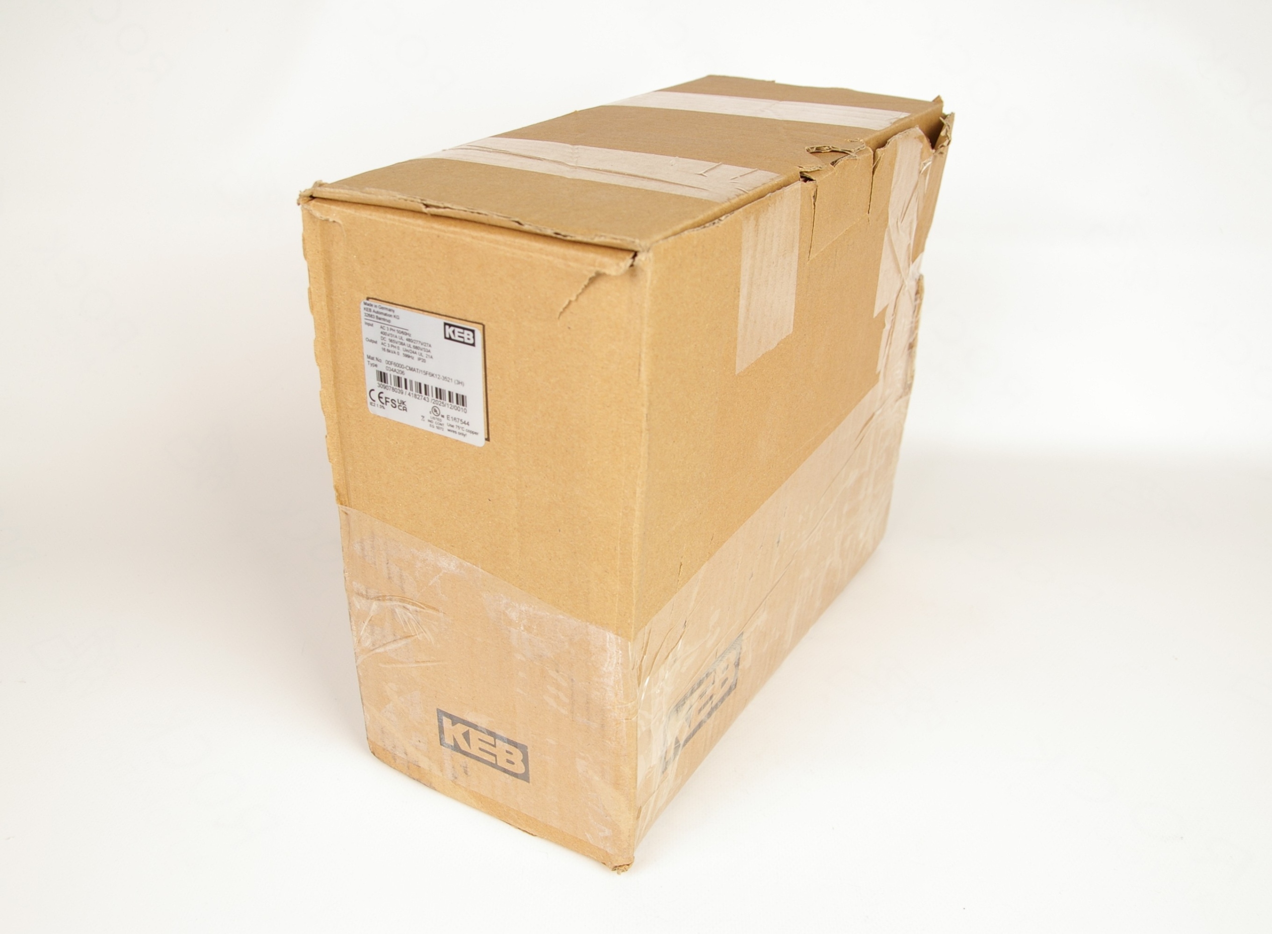 KEB 00F6000-CMAT/15F6K12-3521 (3H) 034A206 COMBIVERT F6 · ID 313712915 · Zdjęcie 1
