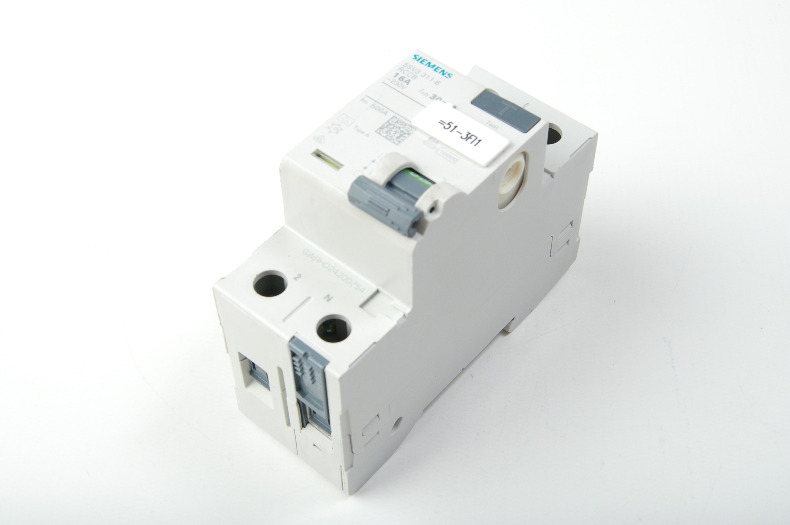 Wyłącznik Siemens 5SV3 311-6 RCCB 5SV3311-6 RCCB · ID 115261426 · Bild 1