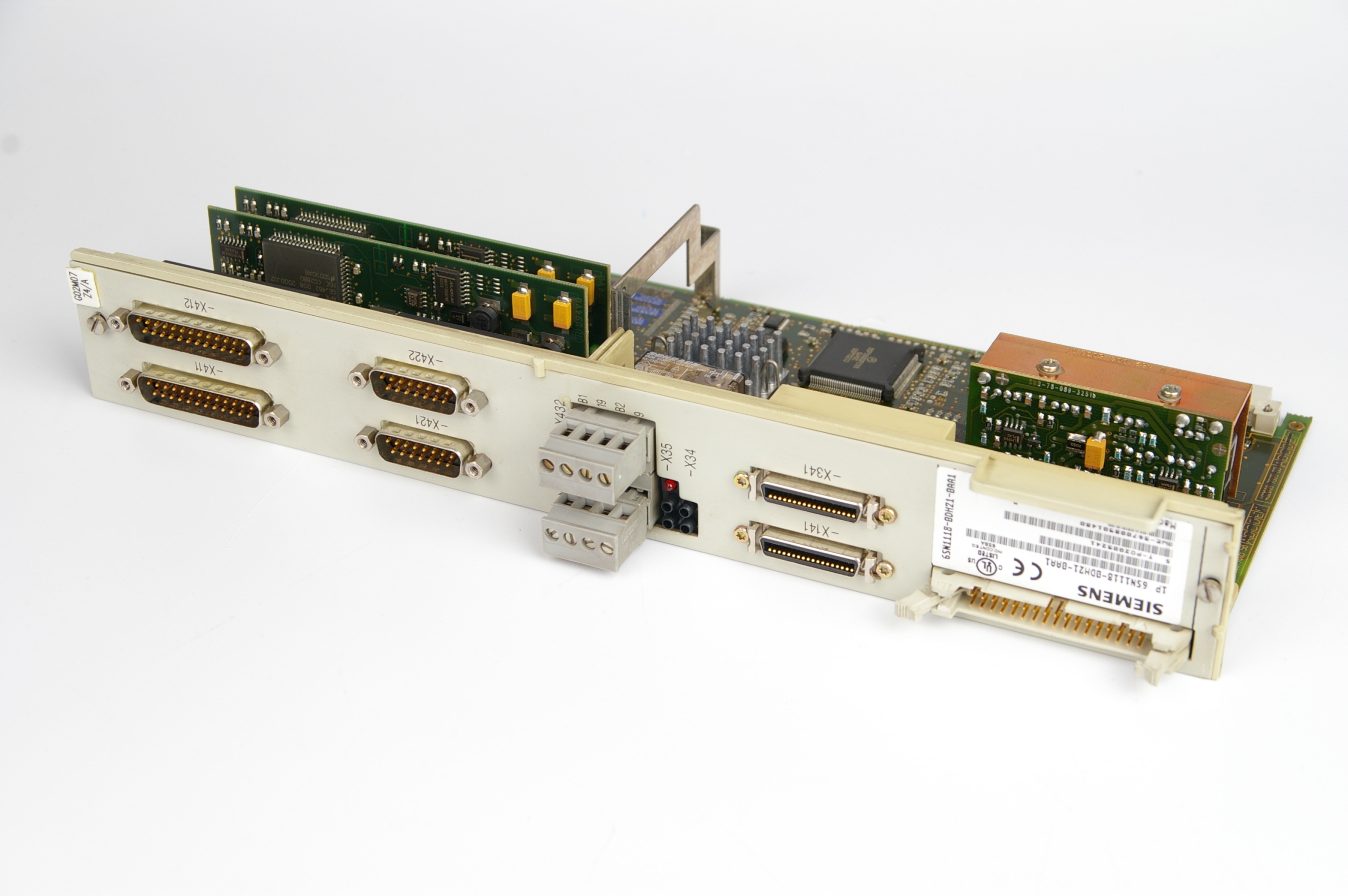 Siemens 6SN1118-0DH21-0AA1 Version B Control Card · ID 115248835 · Photo 1