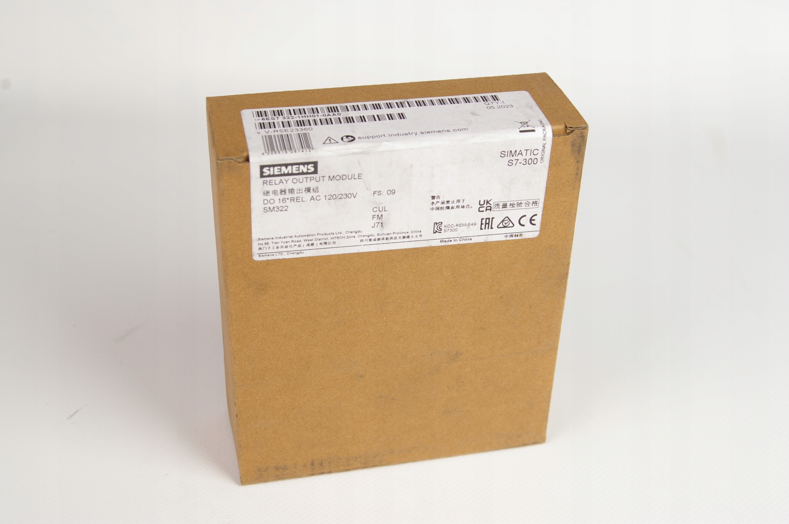 Siemens 6ES7322-1HH01-0AA0 6ES7 322-1HH01-0AA0 Relay OUT · ID 169472790 · Zdjęcie 1