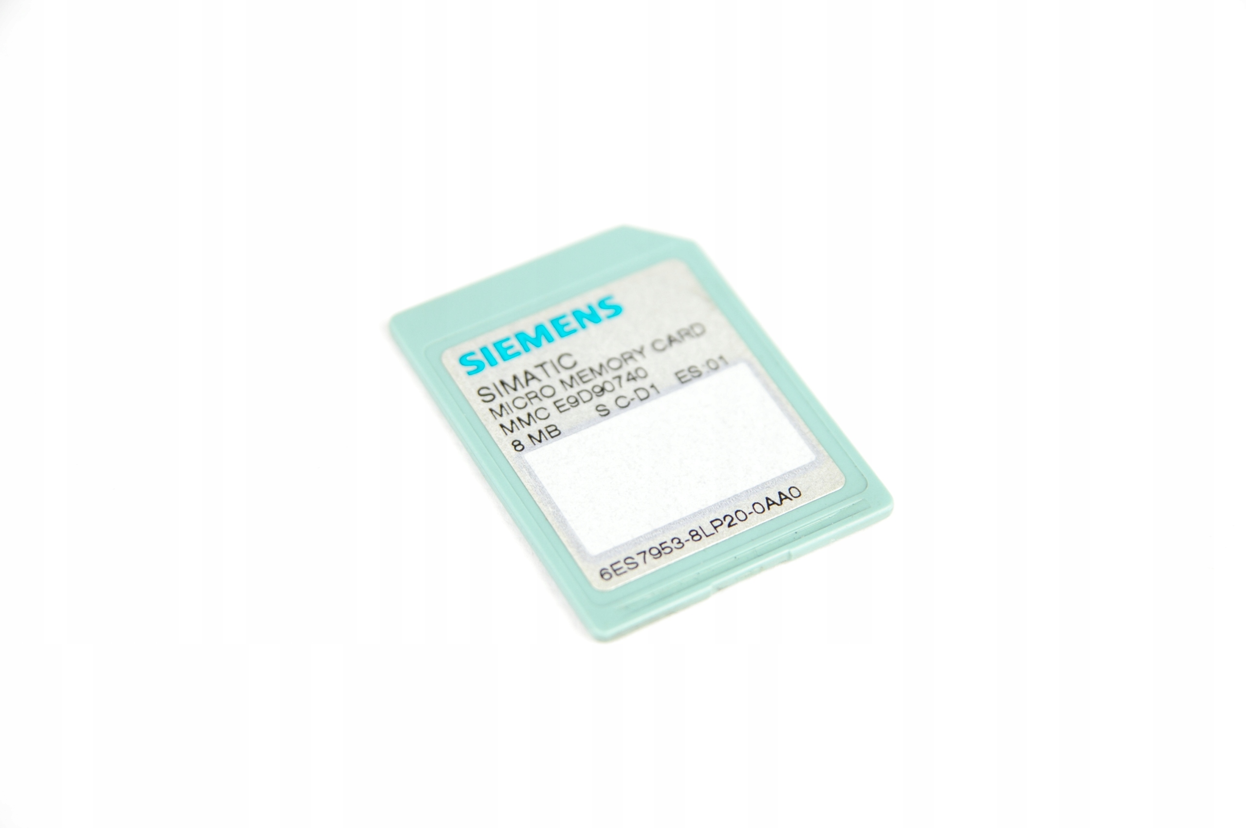 Siemens 6ES7953-8LP20-0AA0 6ES7 953-8LP20-0AA0 S7 Micro Memory Card · ID 183980703 · Photo 1