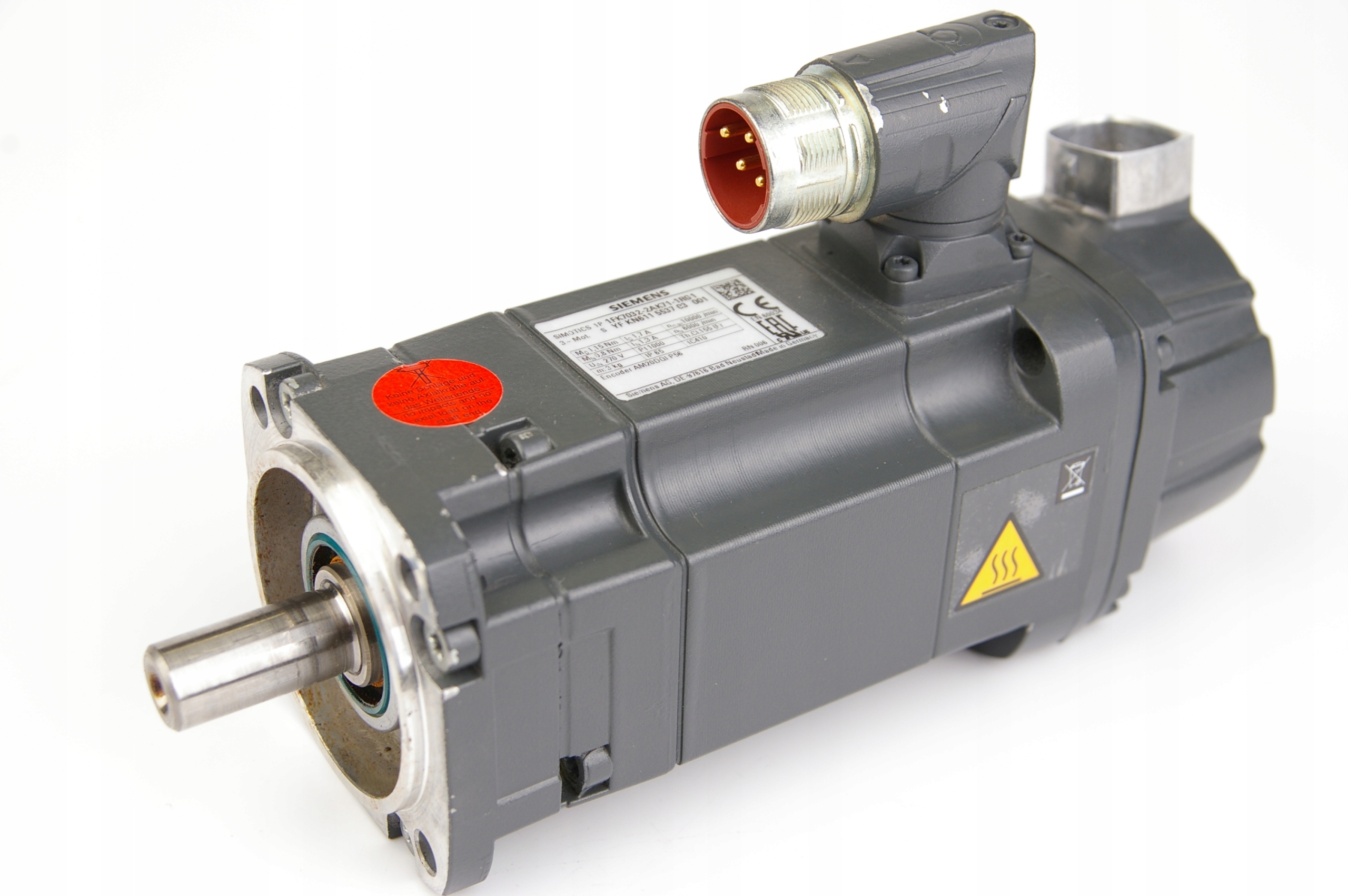 Siemens 1FK7032-2AK71-1RG1 Servo Motor · ID 115255003 · Zdjęcie 1