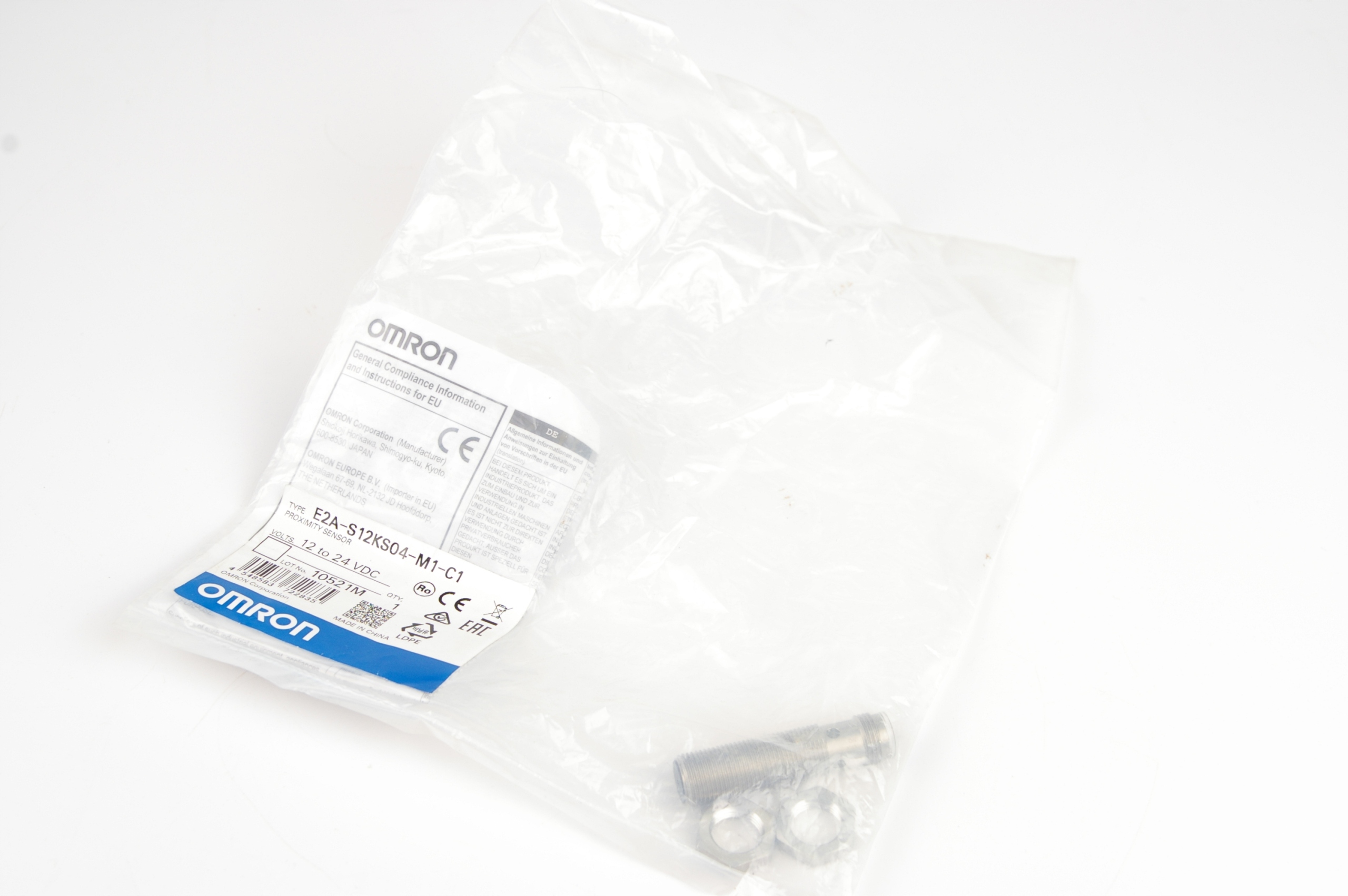 Czujnik indukcyjny Omron E2A-S12KS04-M1-C1 · ID 115265392 · Photo 1